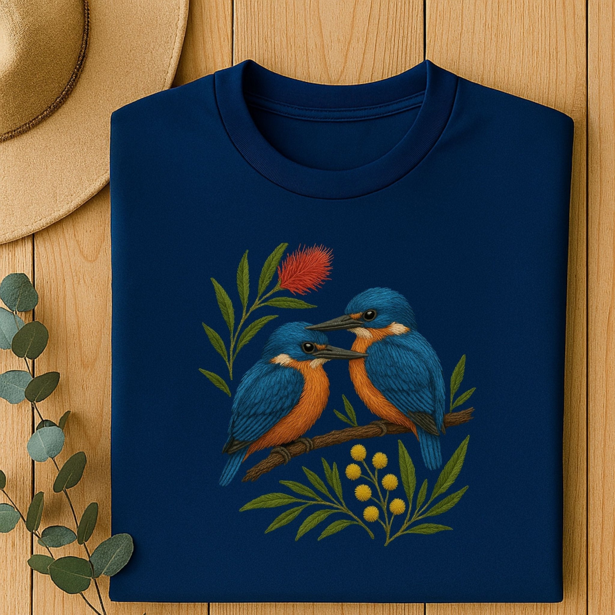 Kingfisher T-Shirt – Australian Native Bird Collection - Craig Michael Design
