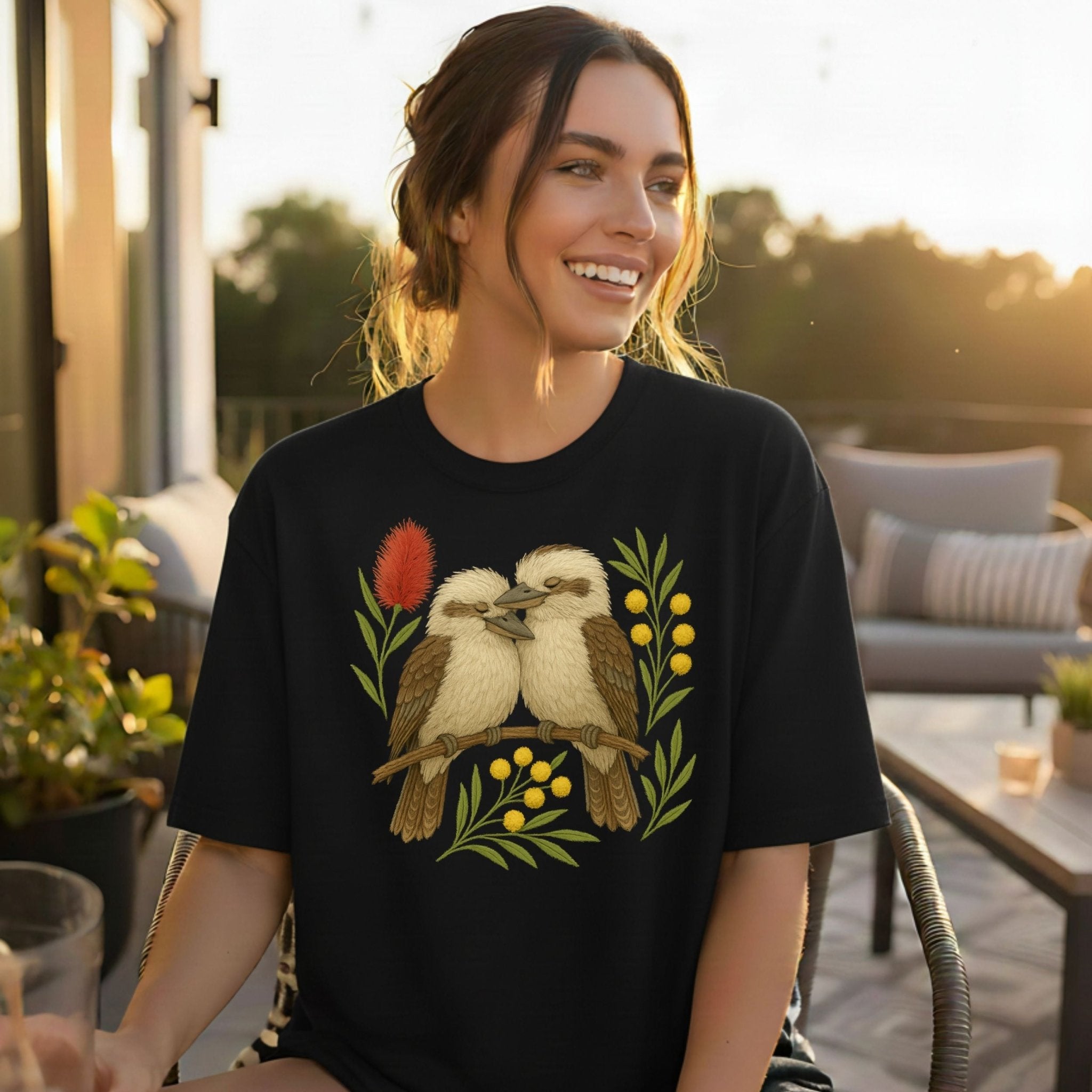 Kookaburra T-Shirt – Australian Native Bird Collection - Craig Michael Design