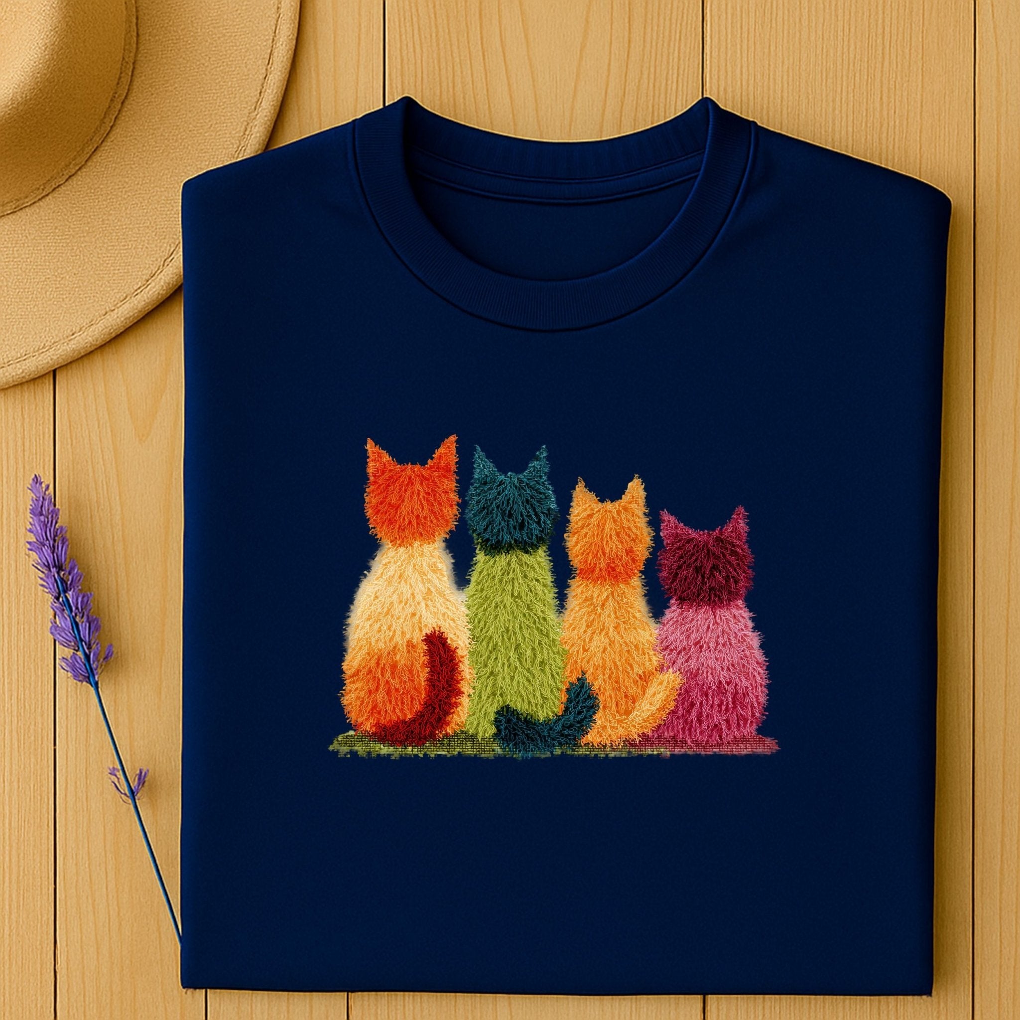 Latch Hook Cat Shirt - Craig Michael Design