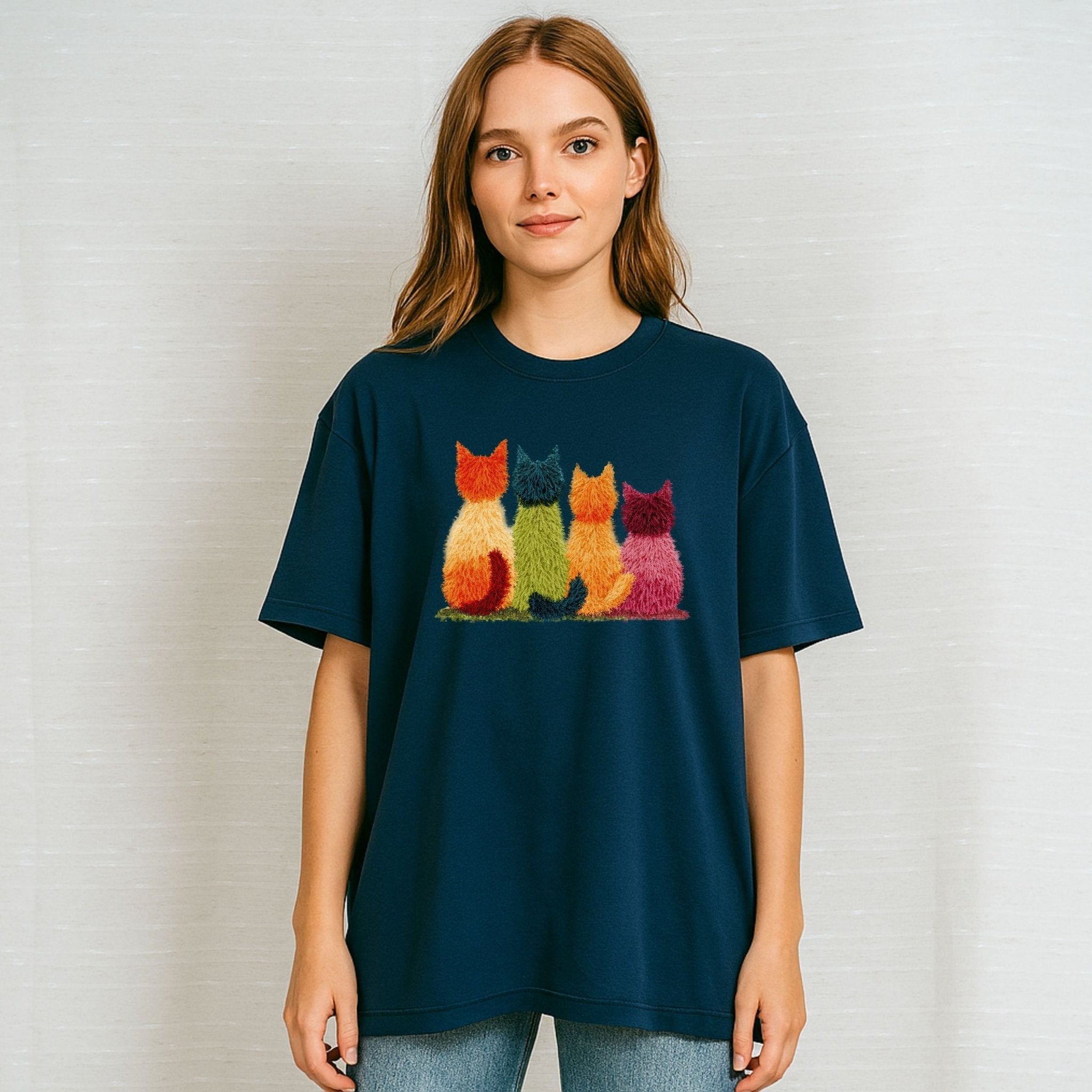 Latch Hook Cat Shirt - Craig Michael Design