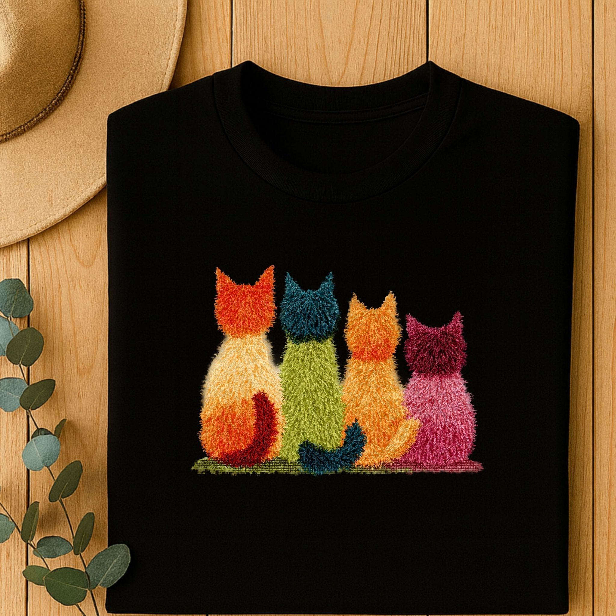 Latch Hook Cat Shirt - Craig Michael Design