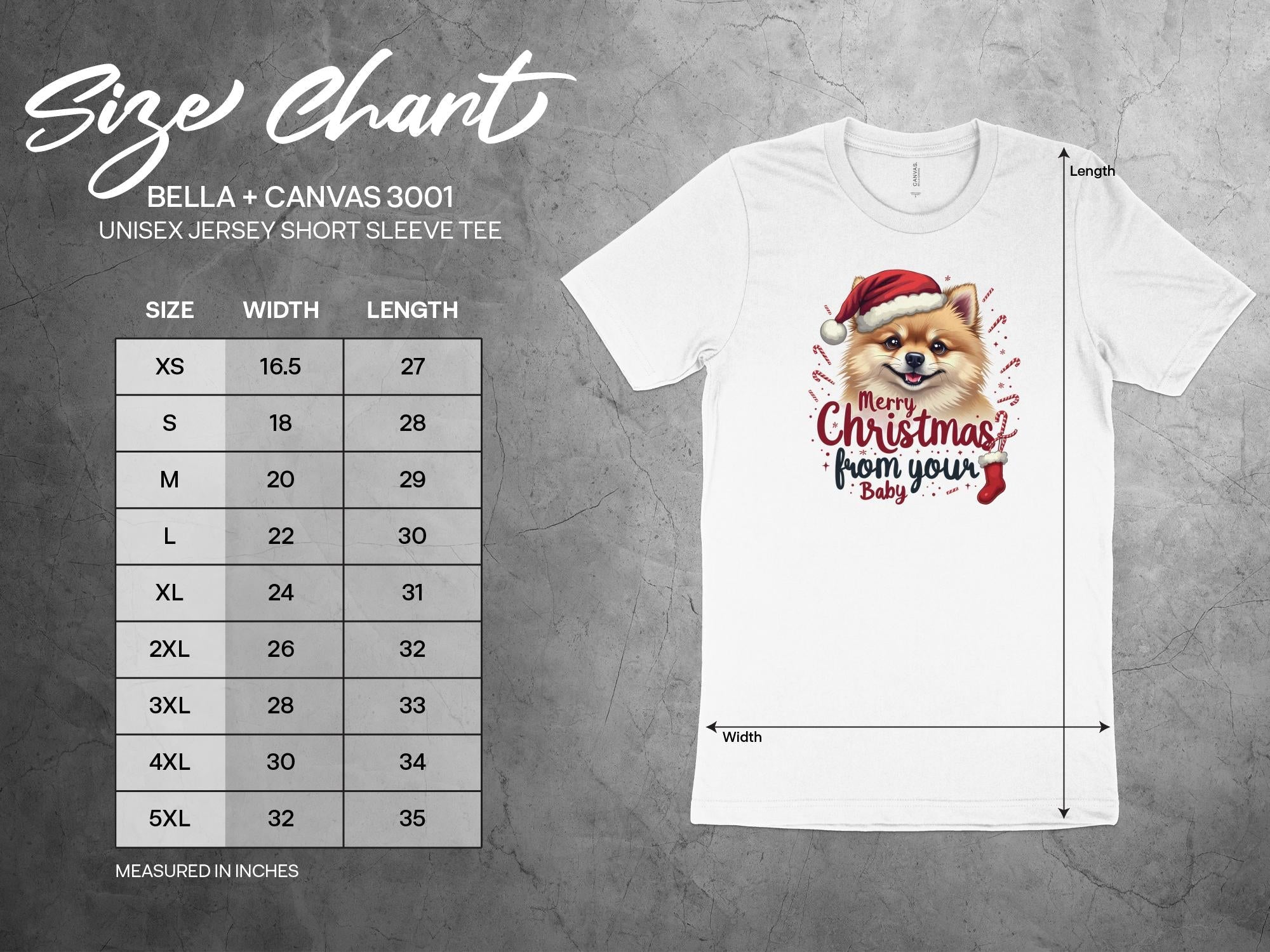 Merry Christmas Pomeranian Dog T Shirt Cute Puppy Tee Holiday Shirt Pomeranian Lover Gift Festive Christmas Pomeranian Top - Craig Michael Design