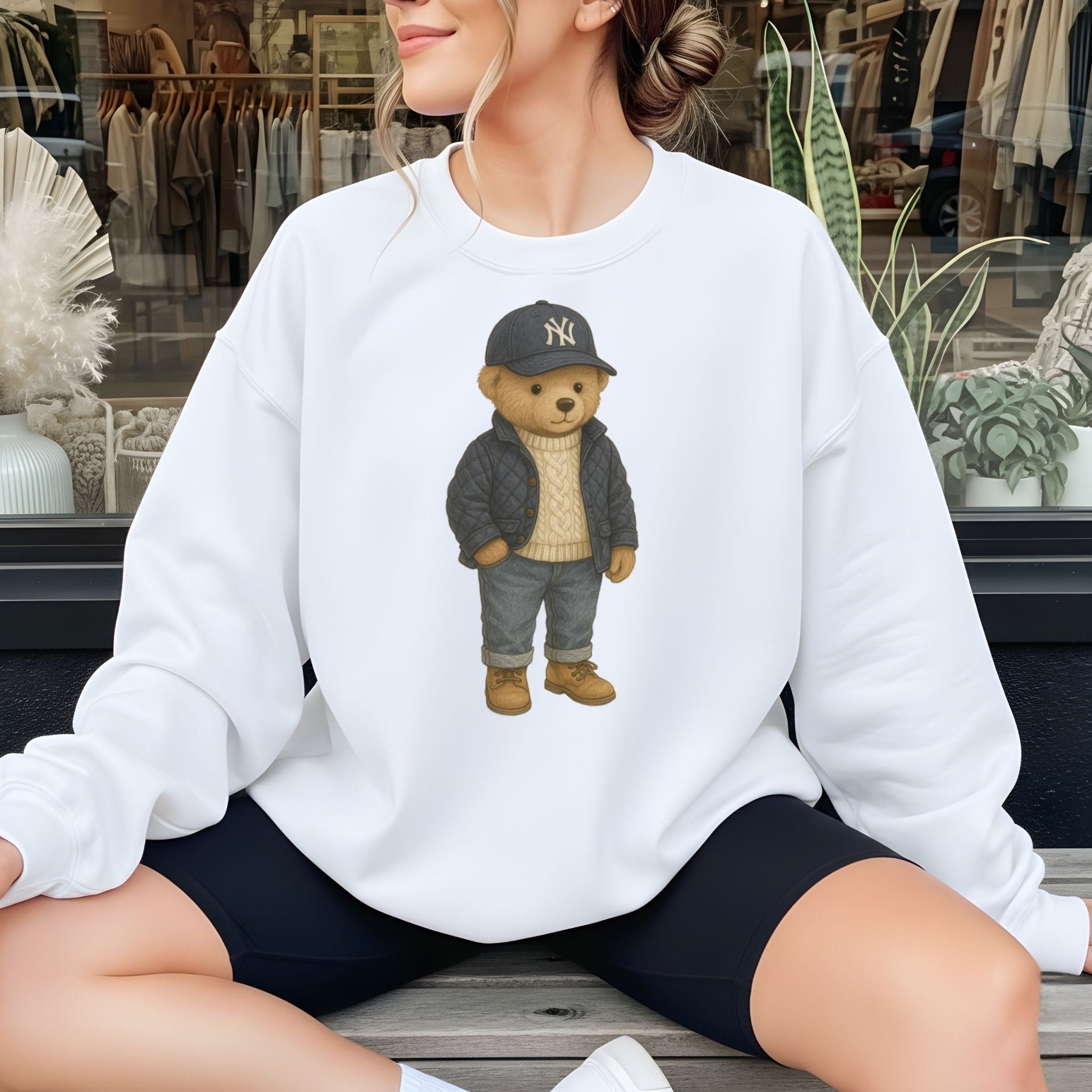 NYC Teddy Sweatshirt - Craig Michael Design