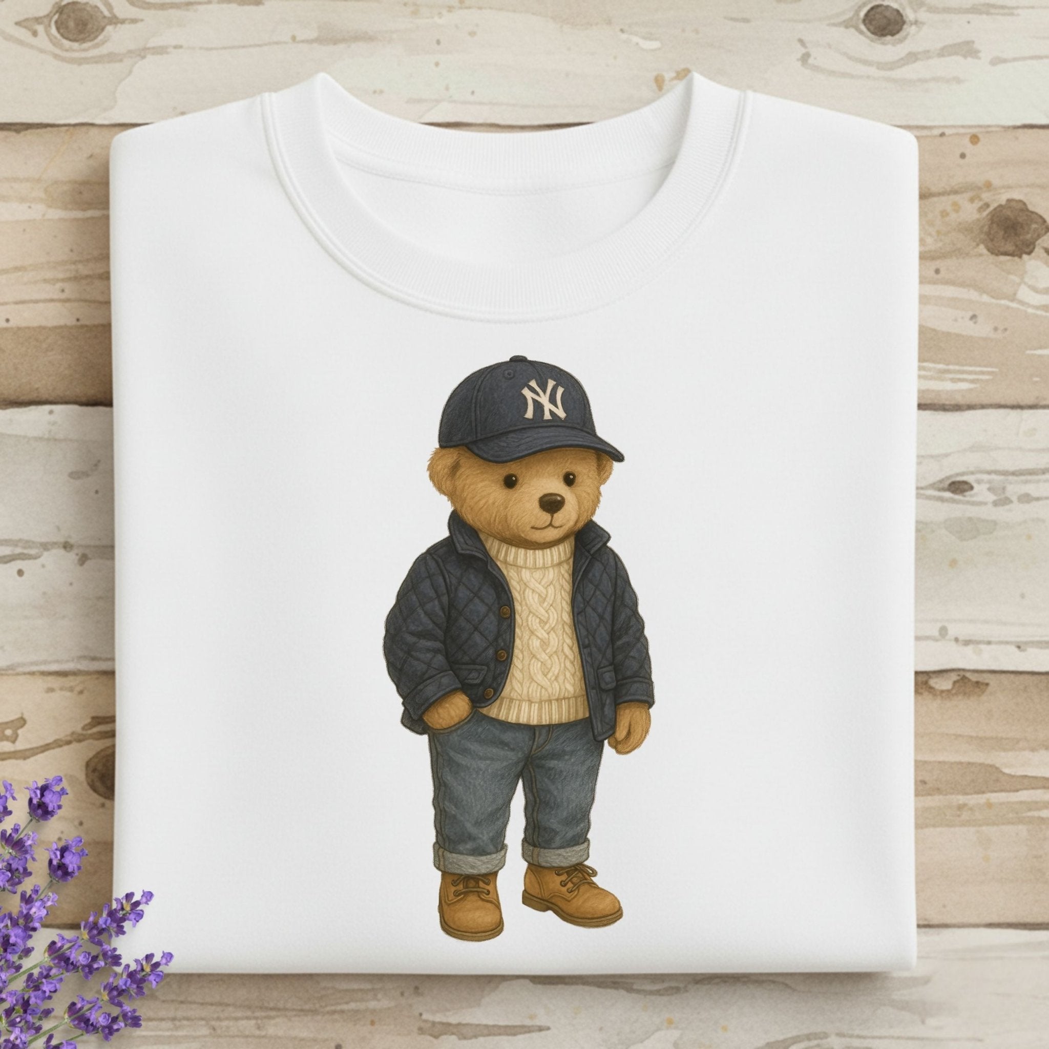 NYC Teddy Sweatshirt - Craig Michael Design