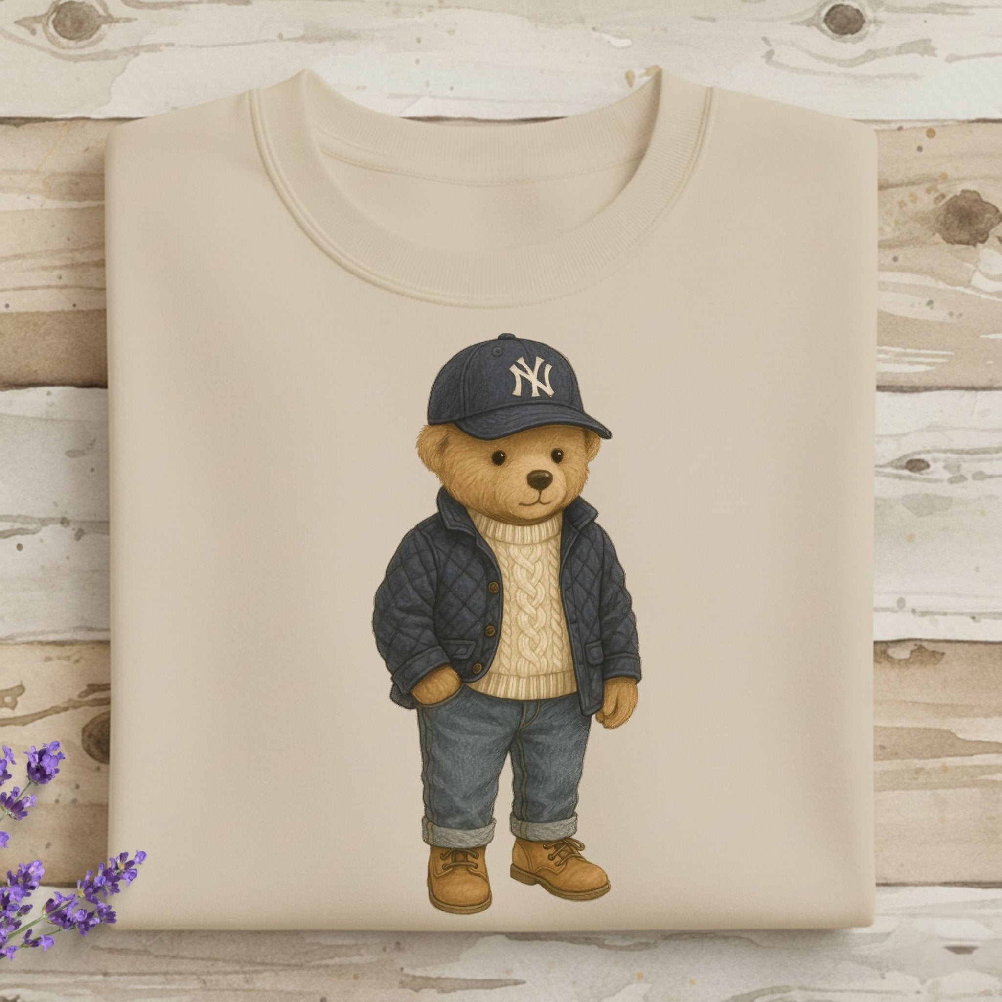 NYC Teddy Sweatshirt - Craig Michael Design