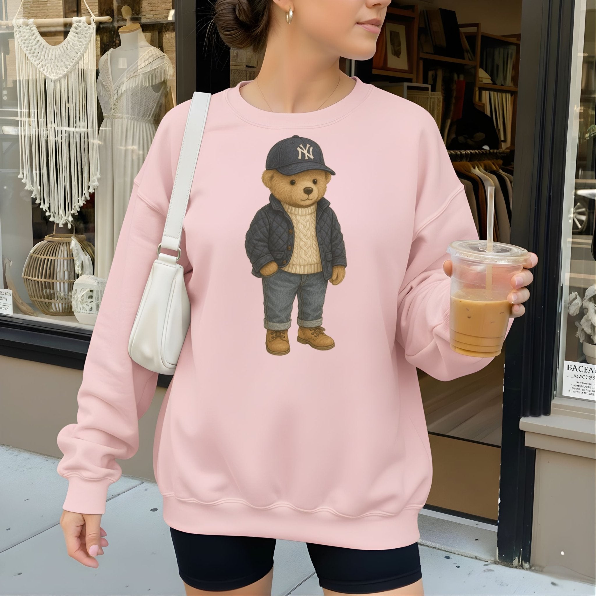 NYC Teddy Sweatshirt - Craig Michael Design