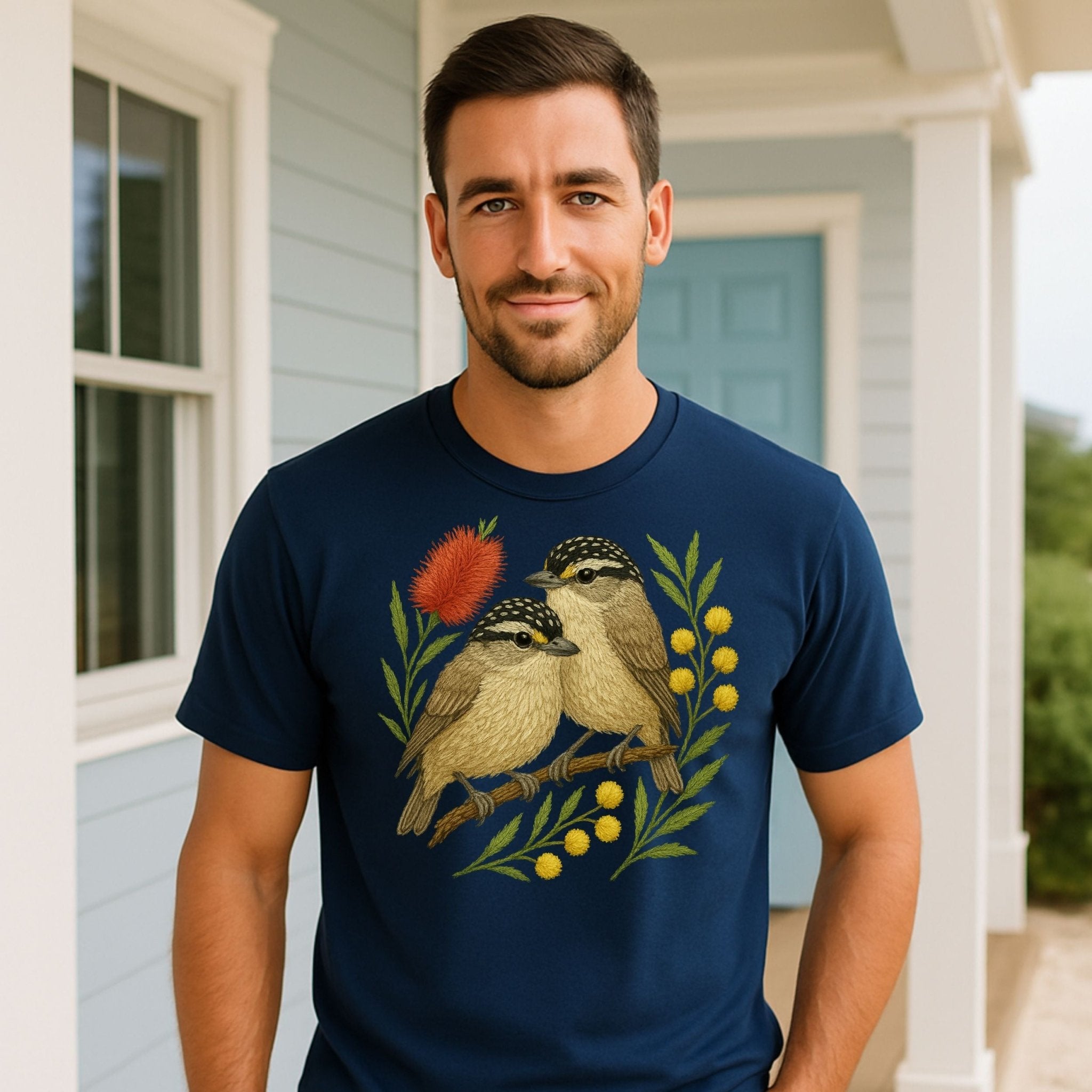 Pardalote T-Shirt – Australian Native Bird Collection - Craig Michael Design