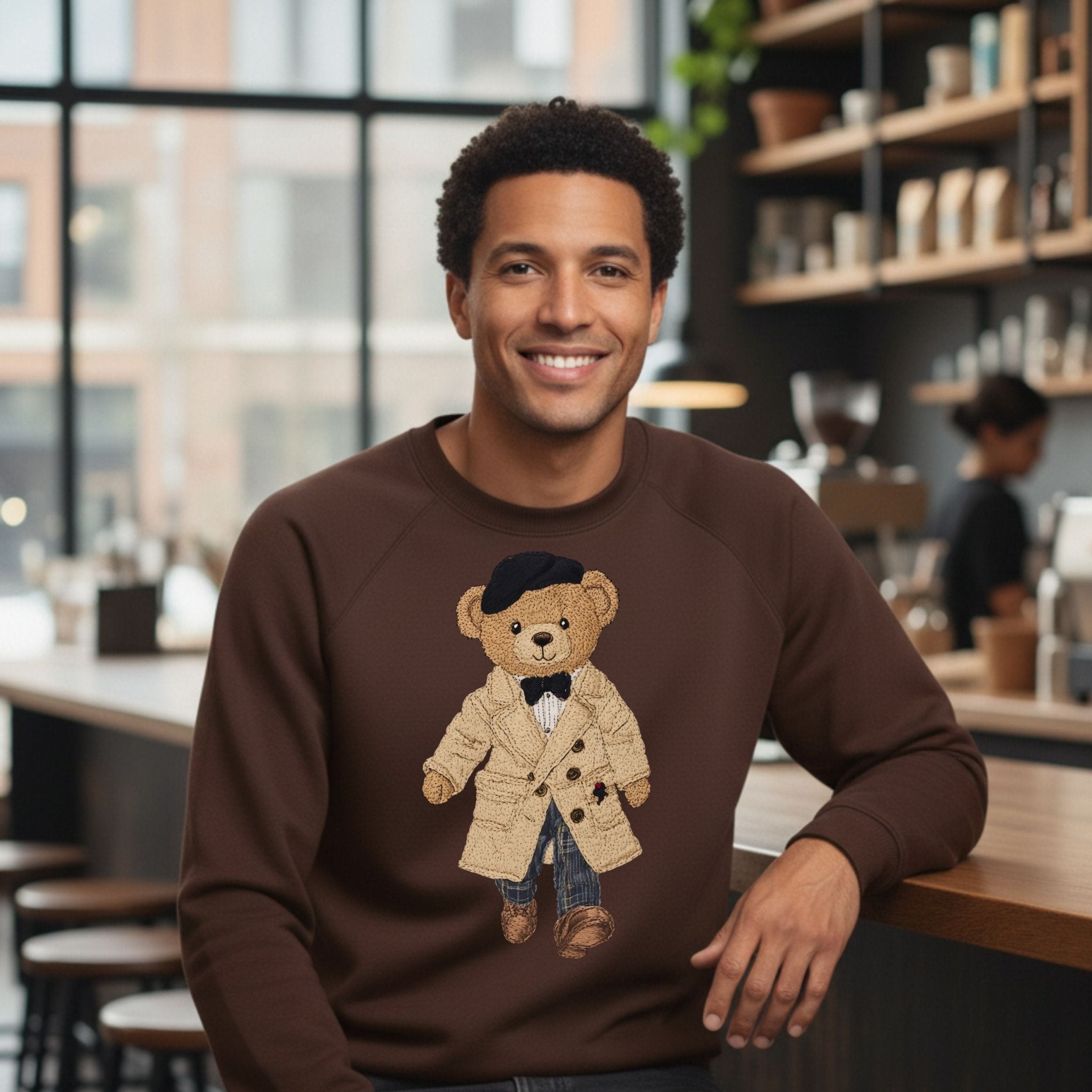 Paris Bear Sweatshirt - Craig Michael Design