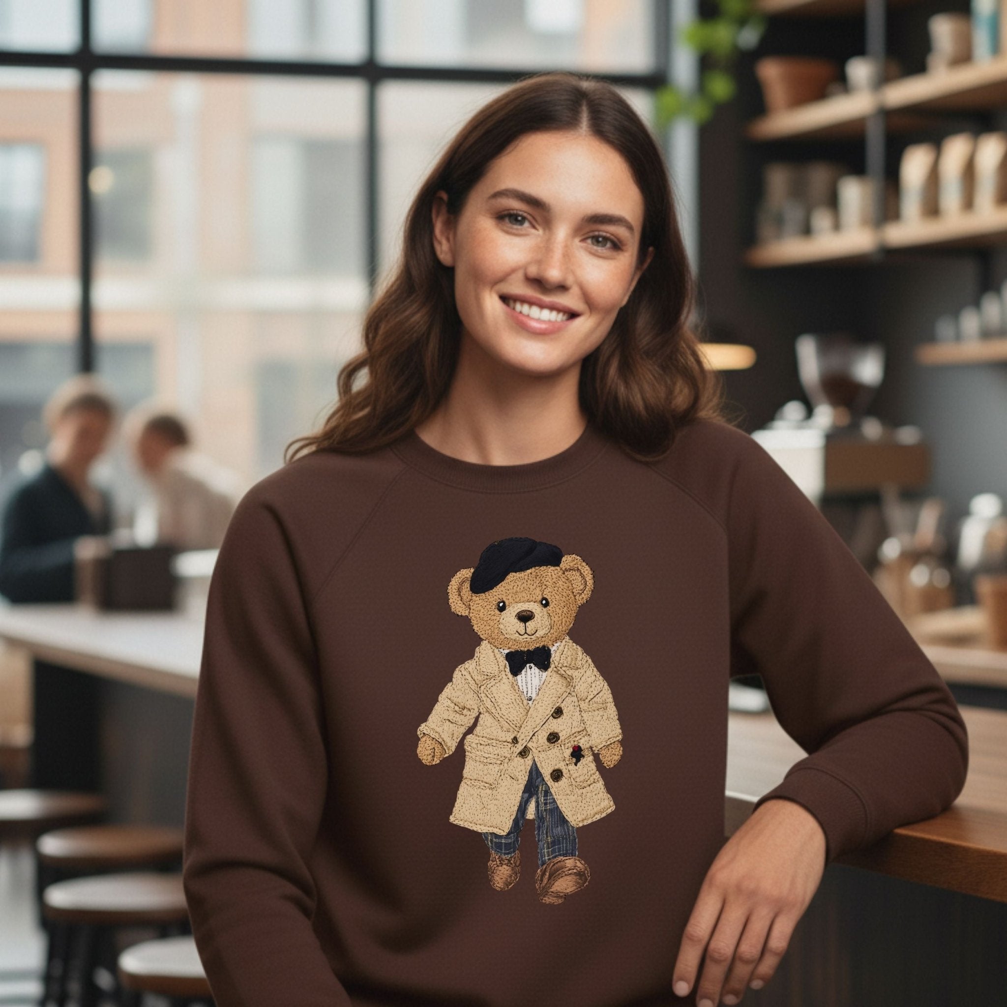 Paris Bear Sweatshirt - Craig Michael Design