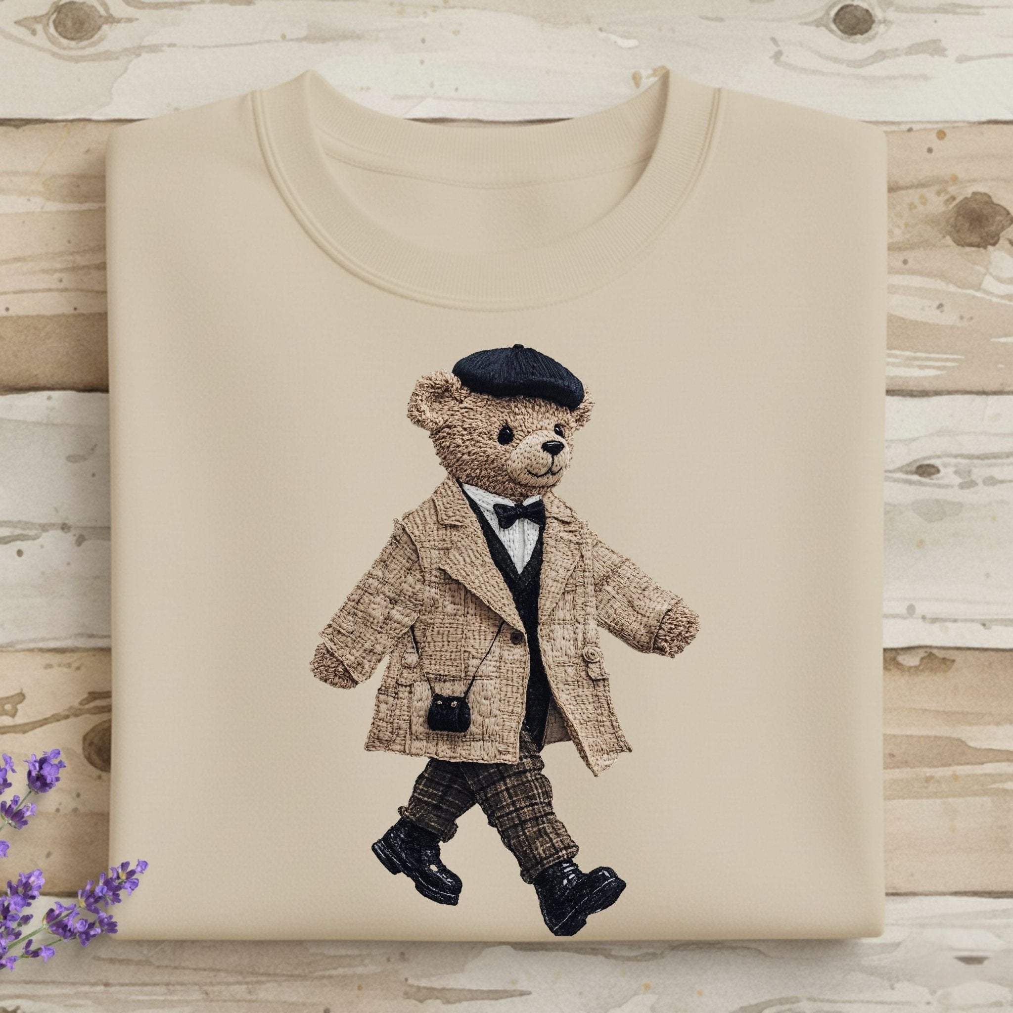 Paris Bear Sweatshirt - Craig Michael Design