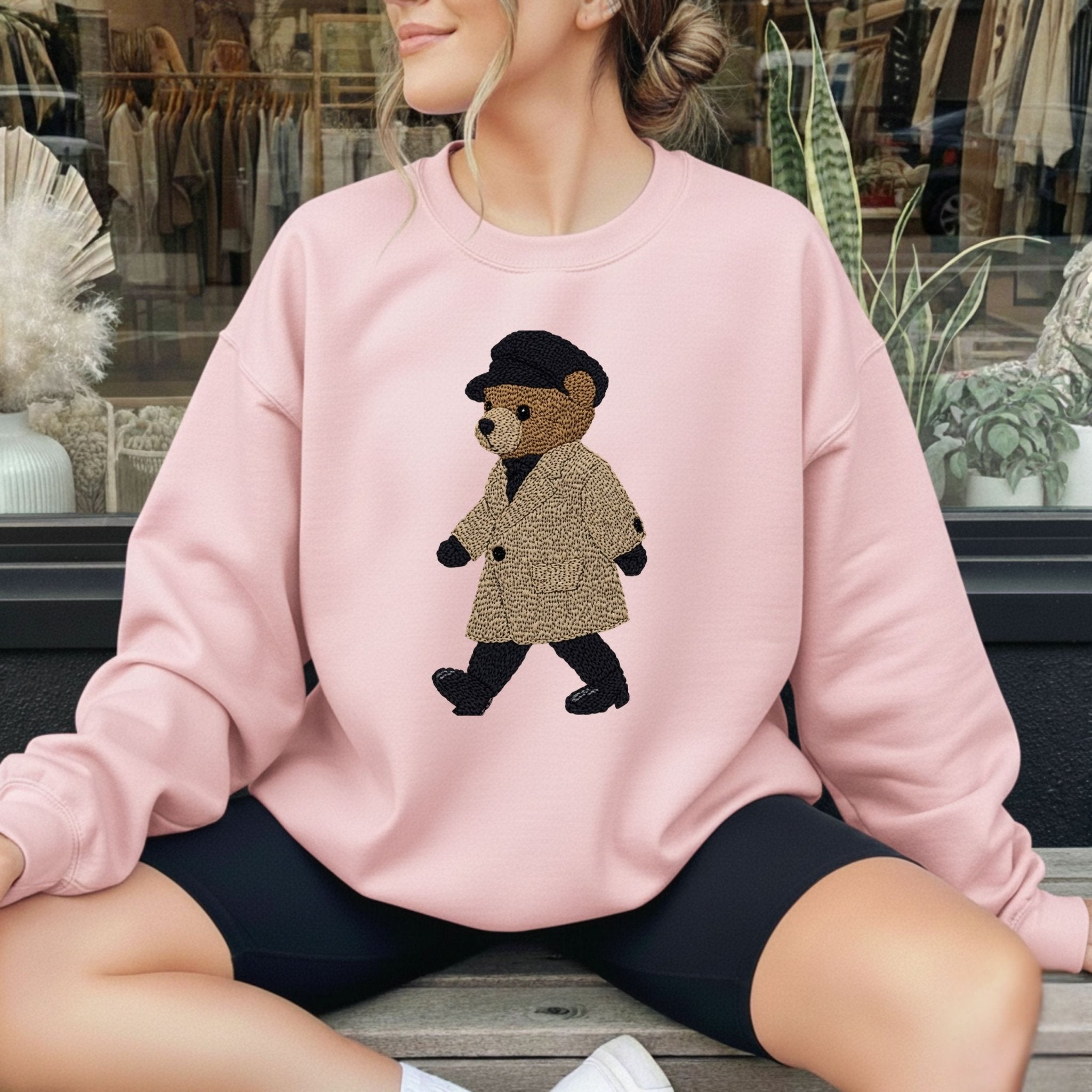 Paris Bear Sweatshirt - Craig Michael Design