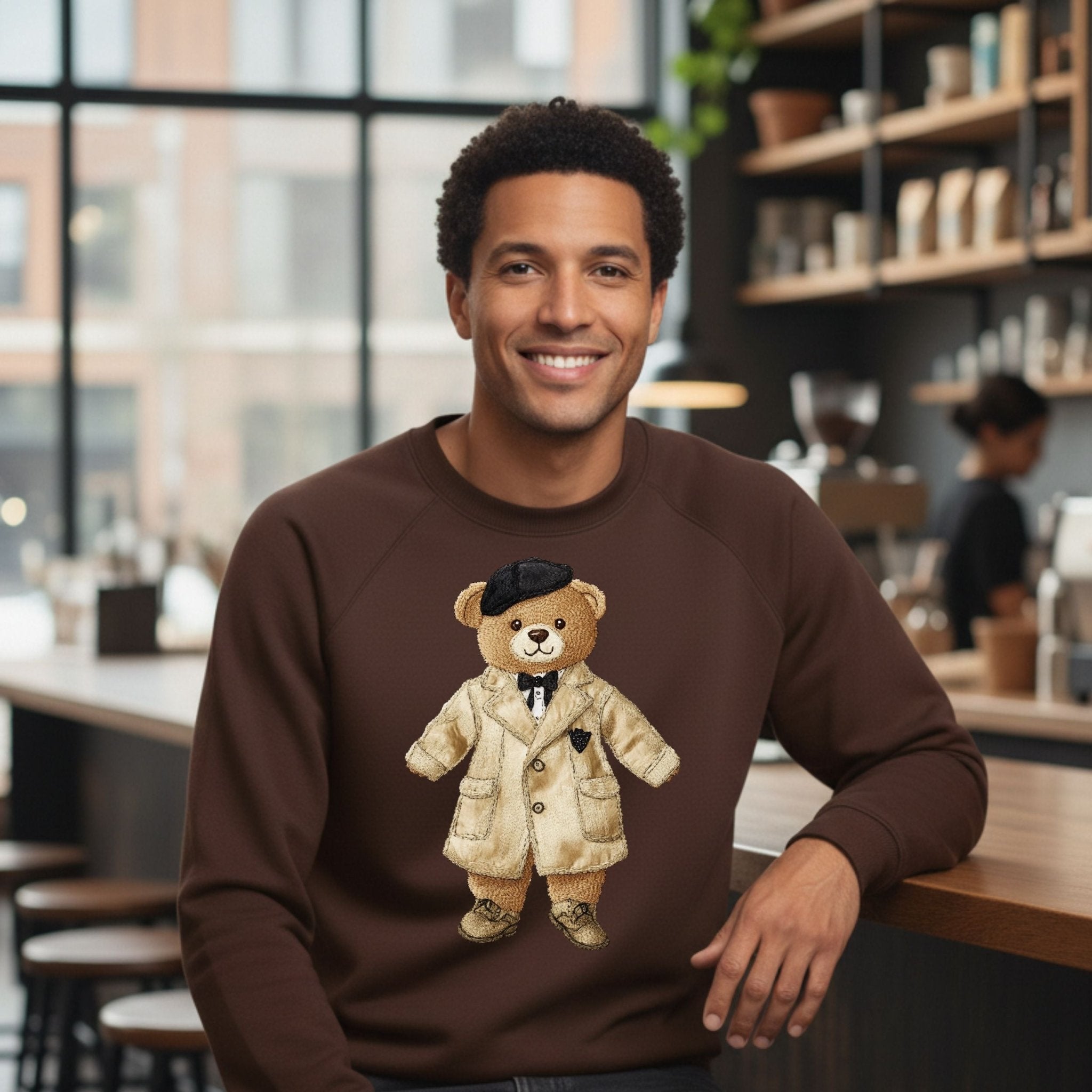 Paris Bear Sweatshirt - Craig Michael Design