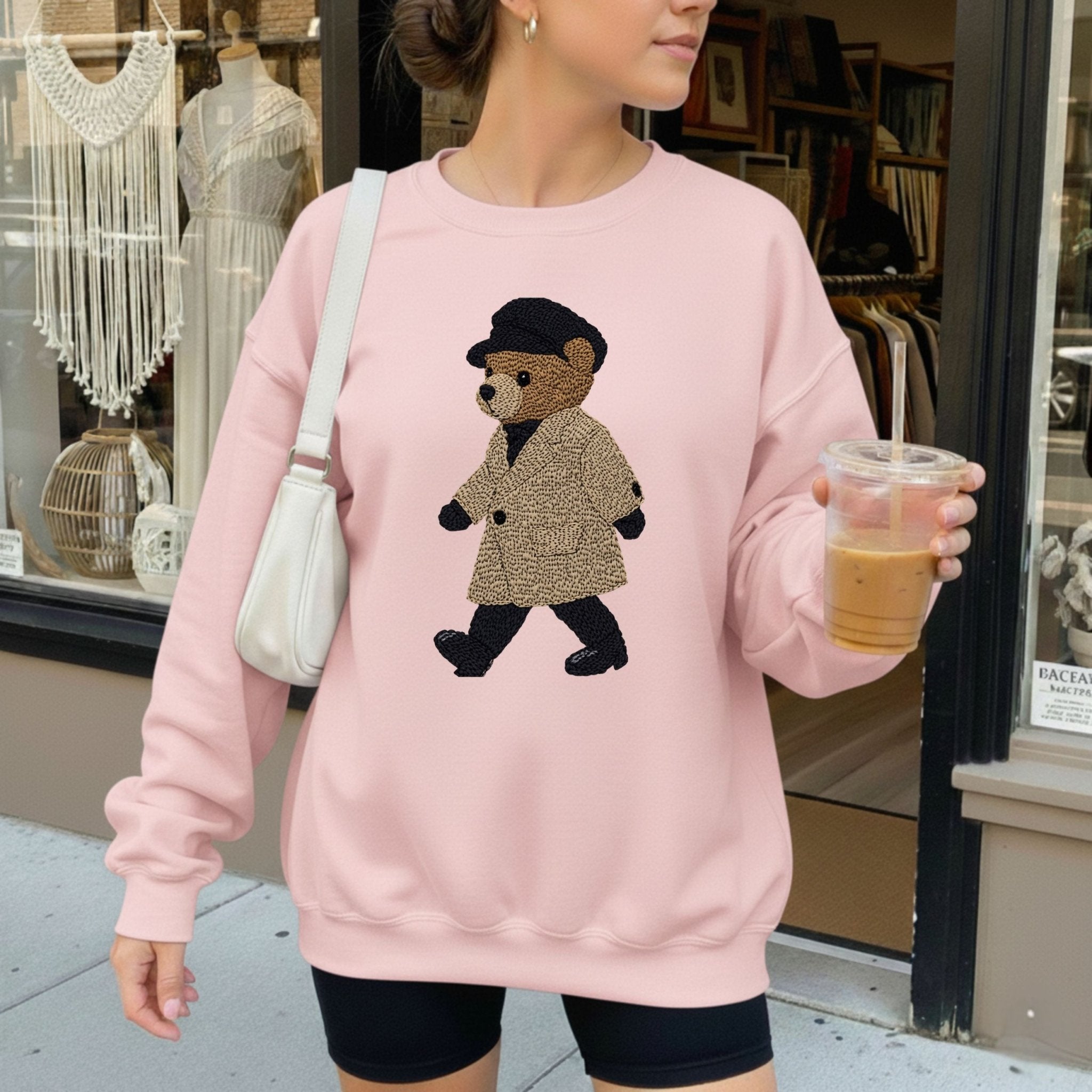 Paris Bear Sweatshirt - Craig Michael Design