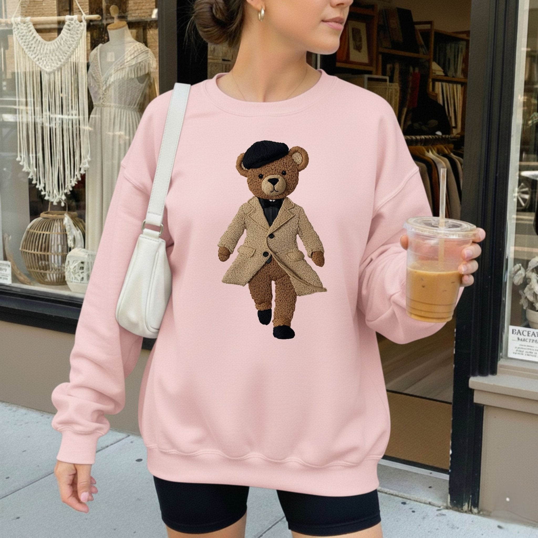 Paris Bear Sweatshirt - Craig Michael Design