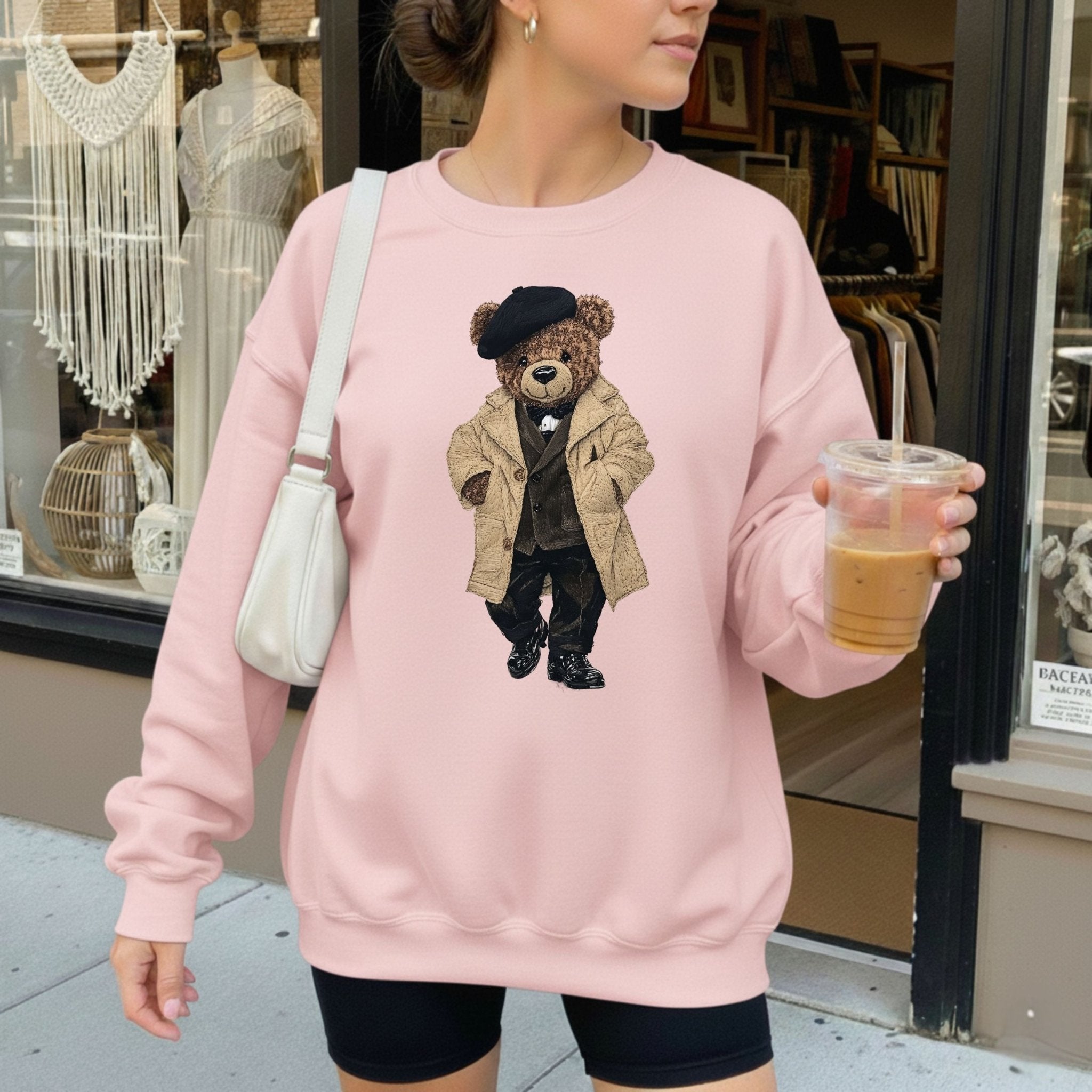 Paris Bear Sweatshirt - Craig Michael Design