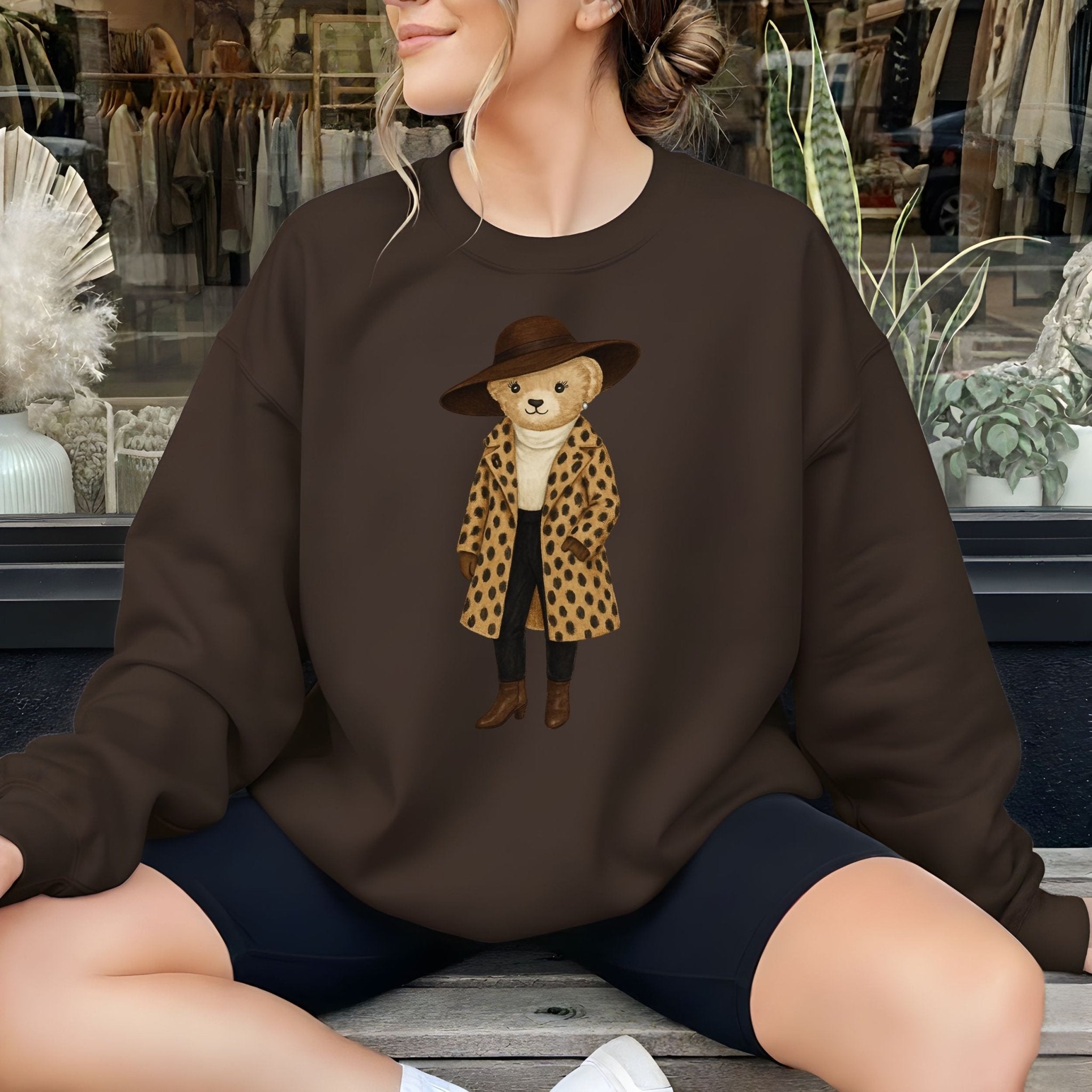 Paris Chic Teddy Sweatshirt - Craig Michael Design