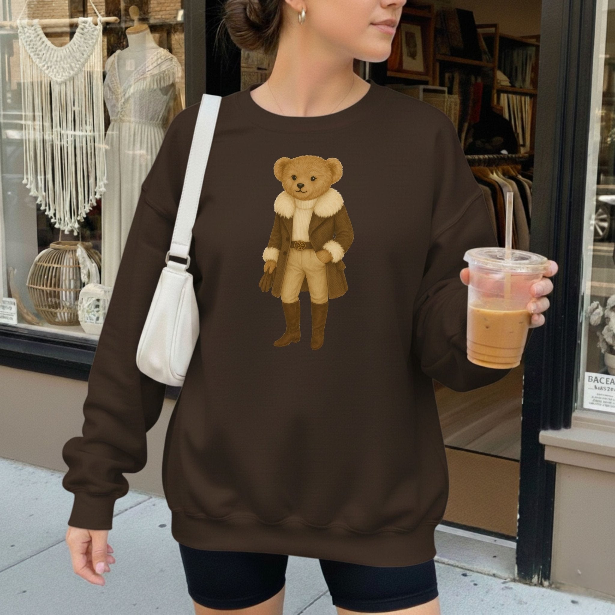 Paris Equestrian Teddy Sweatshirt - Craig Michael Design