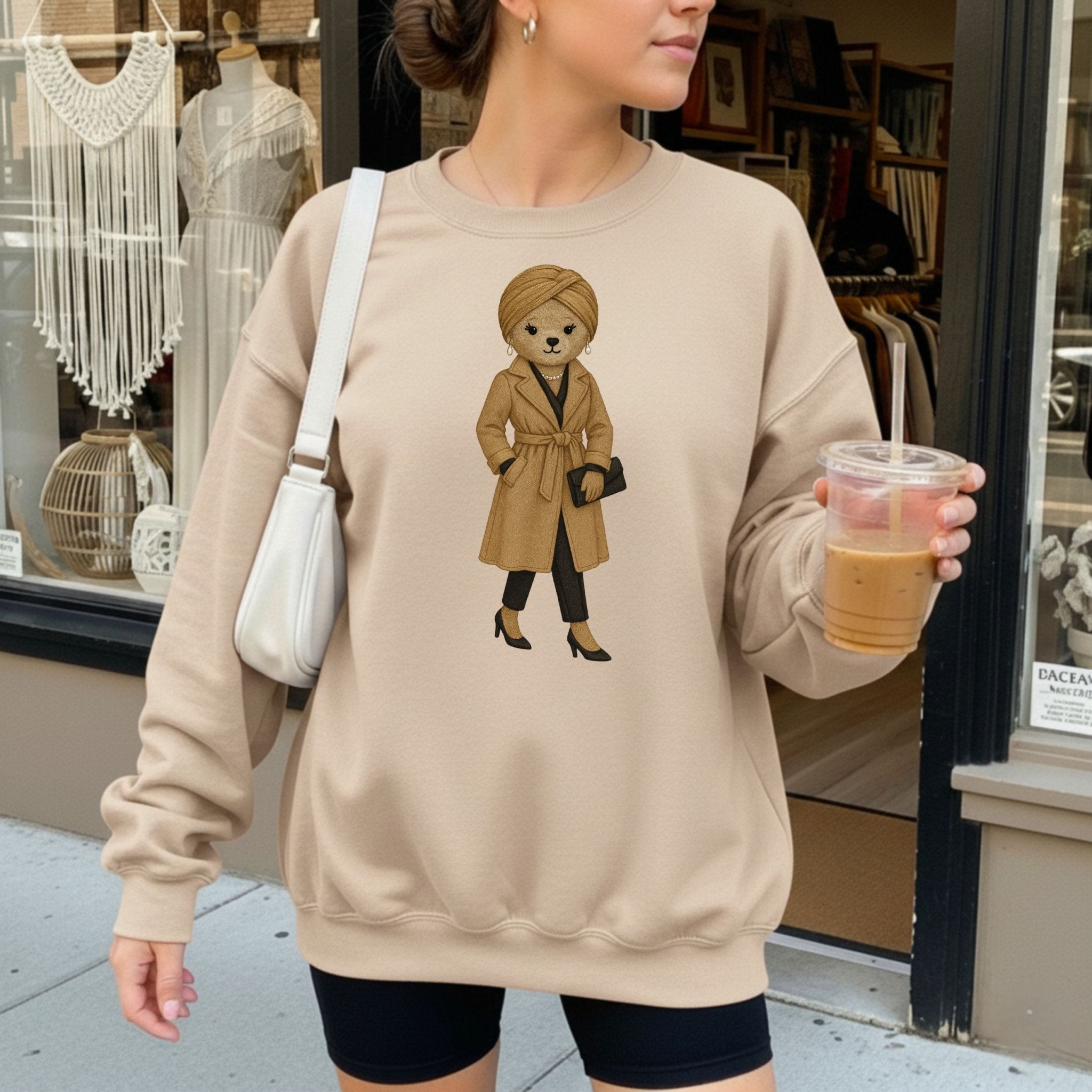 Paris Minimalist Teddy Sweatshirt - Craig Michael Design