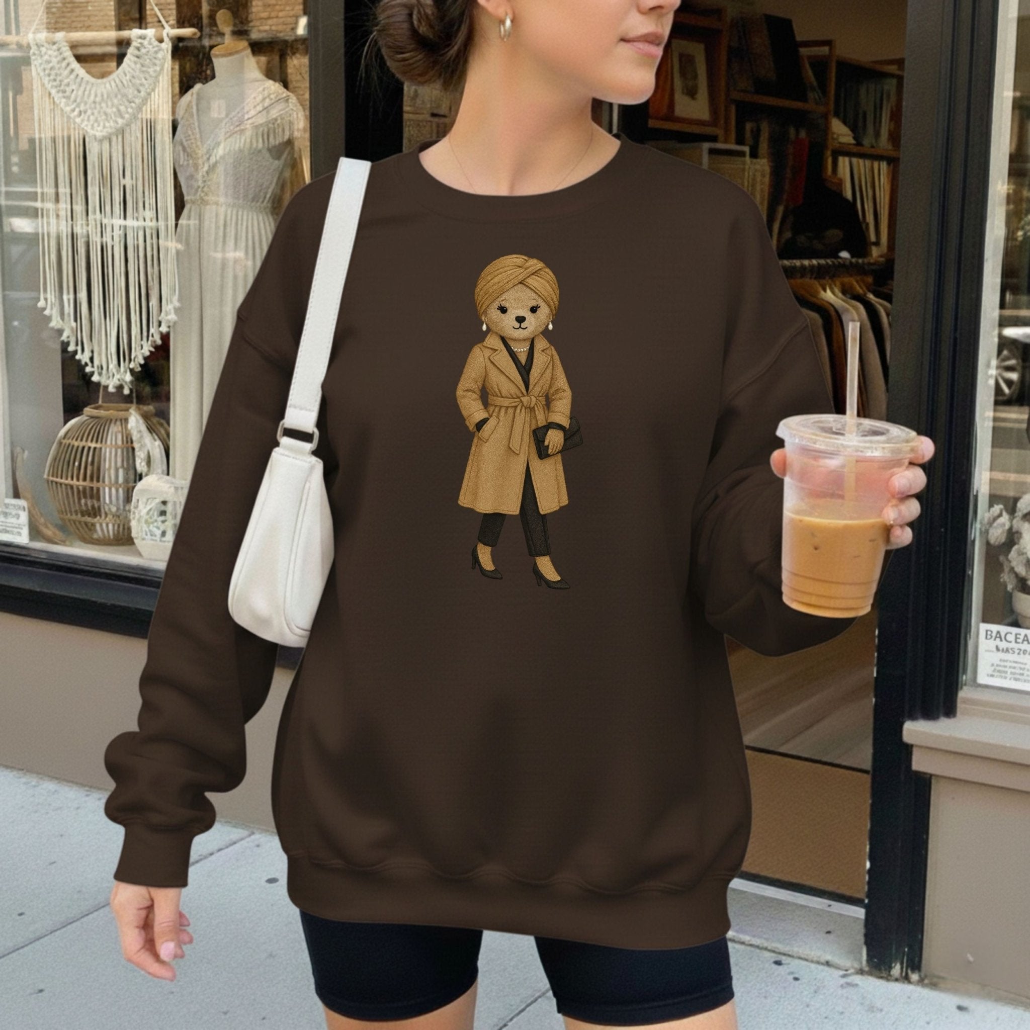 Paris Minimalist Teddy Sweatshirt - Craig Michael Design
