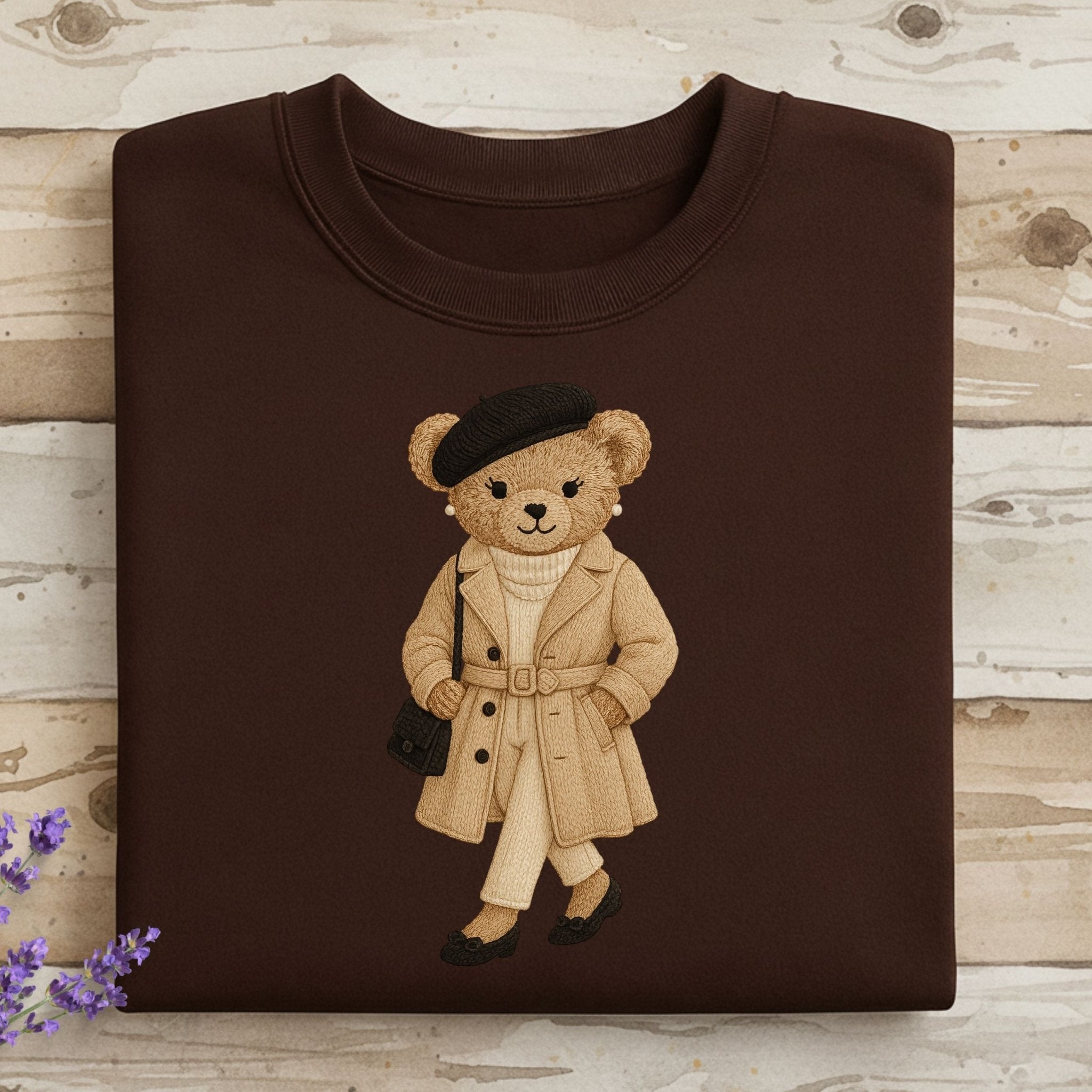 Paris Streetwear Fashion Bear Sweatshirt - Craig Michael Design