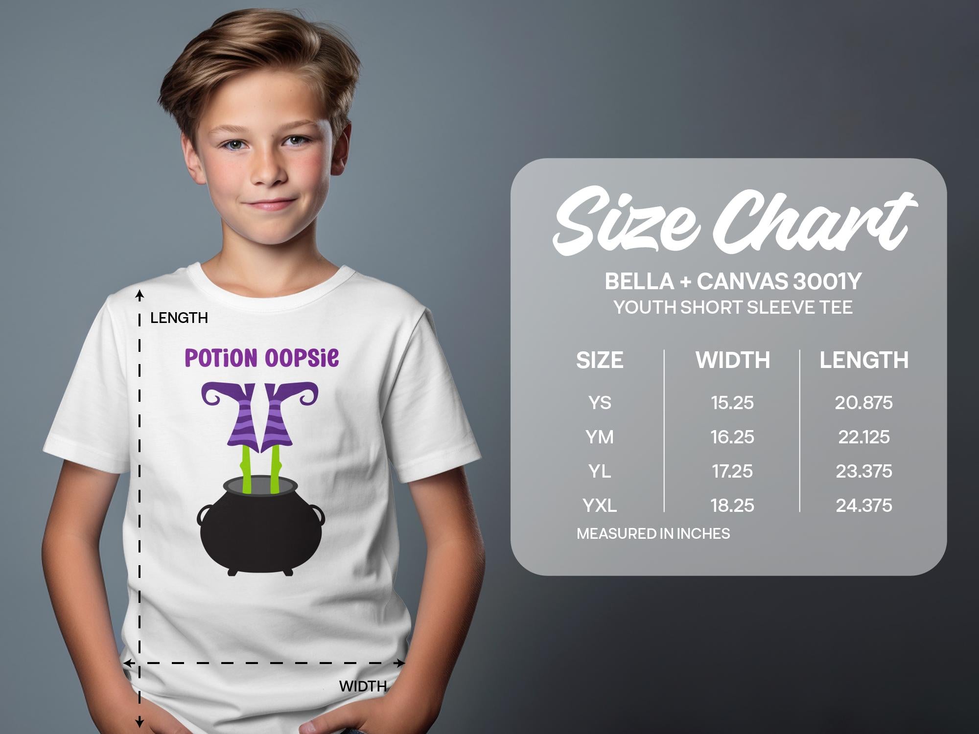 Potion Oopsie Witch Legs in Cauldron Halloween Humor Graphic Tee Funny Halloween T-Shirt Witch Costume Shirt Halloween Party Top - Craig Michael Design