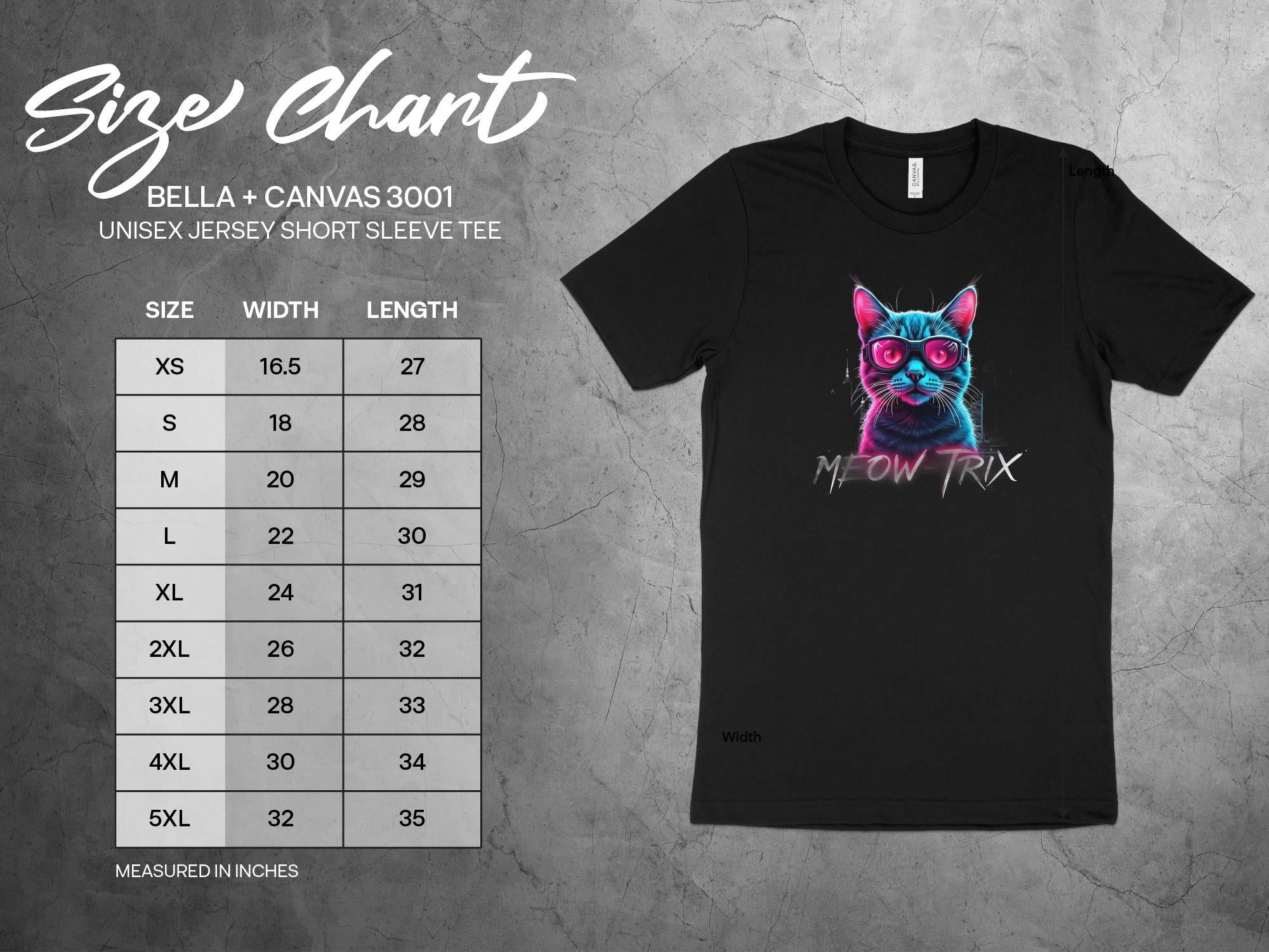 Retro Cat Wearing Sunglasses Graphic Tee, Cool Cat Lovers T-Shirt, Vintage Cat Art Shirt, Meow - Trix Cat Print Tee, Neon Cat Shirt - Craig Michael Design