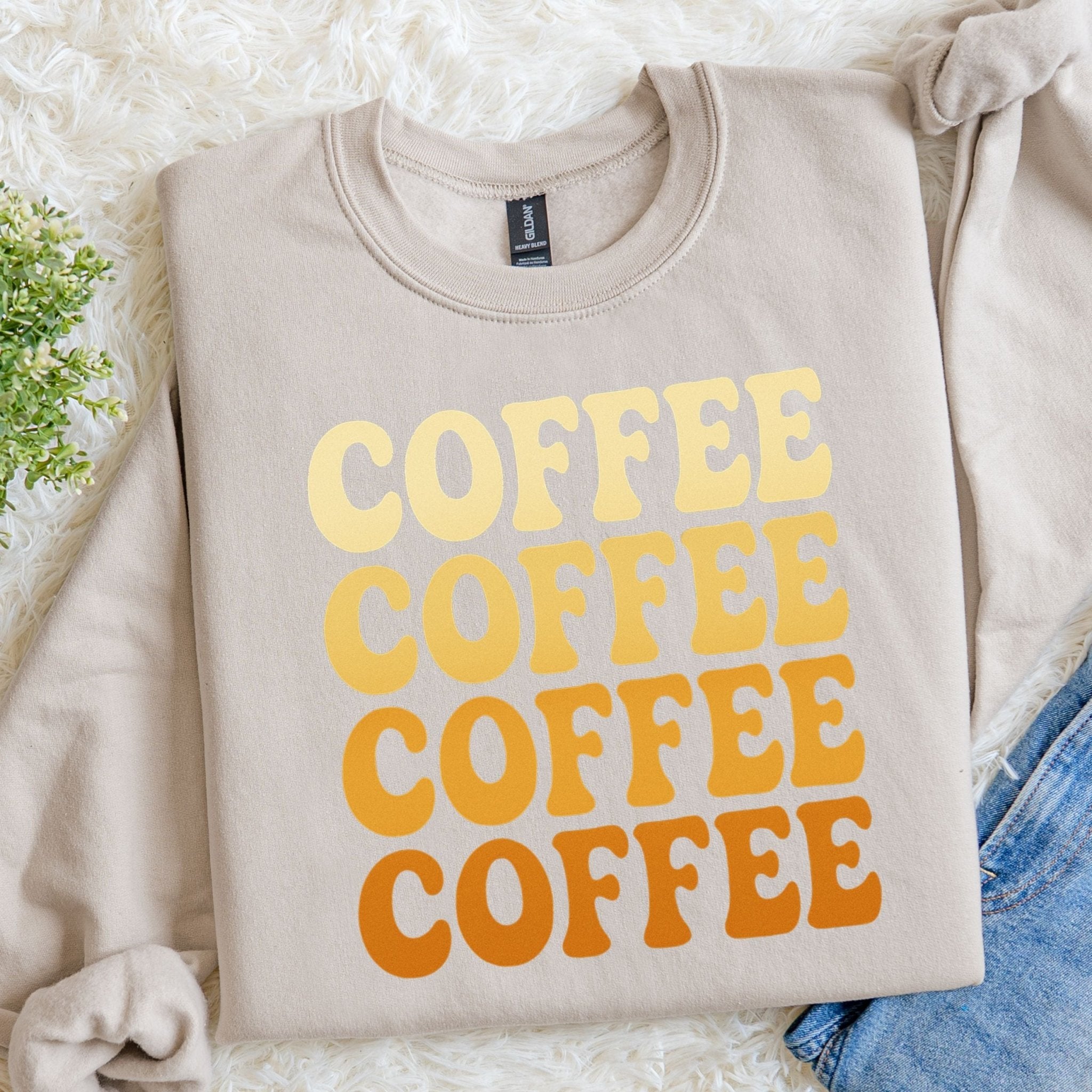 Retro Coffee Stack Sweatshirt - Craig Michael Design