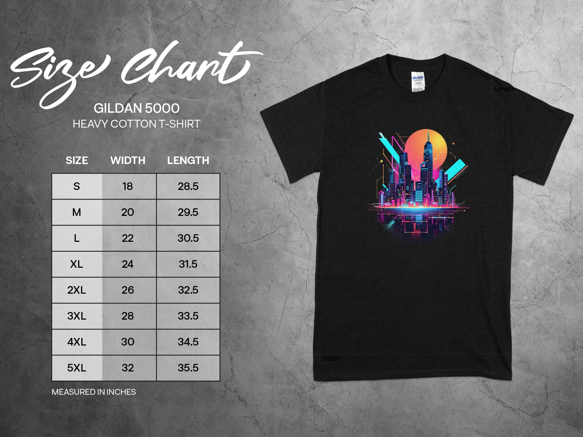 Retro Futuristic Cityscape T-Shirt Vaporwave Cyberpunk Neon Art Graphic Tee Unique Gift Digital Art Cool Design Shirt - Craig Michael Design