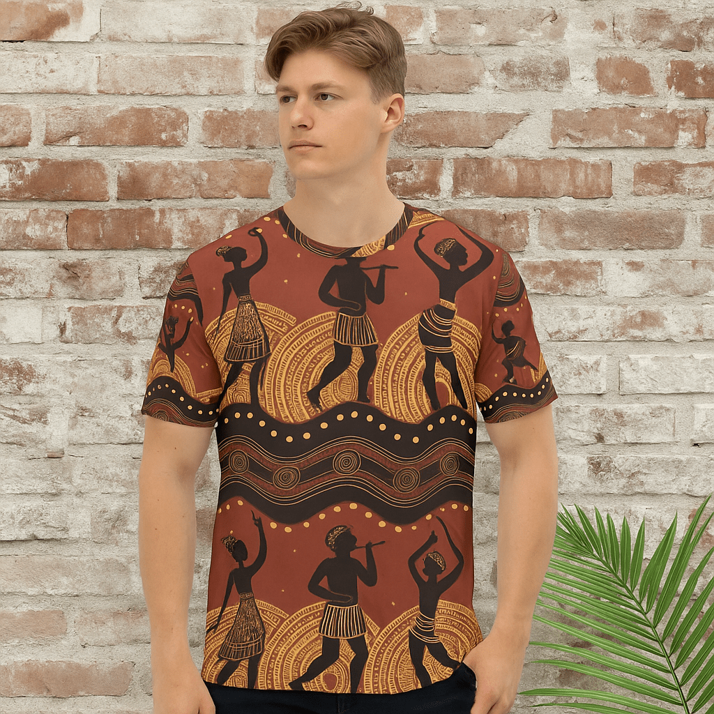 Rhythms of the Jungle T-Shirt – Celebrate Culture &amp; Music 🪘🎶🌿 - Craig Michael Design