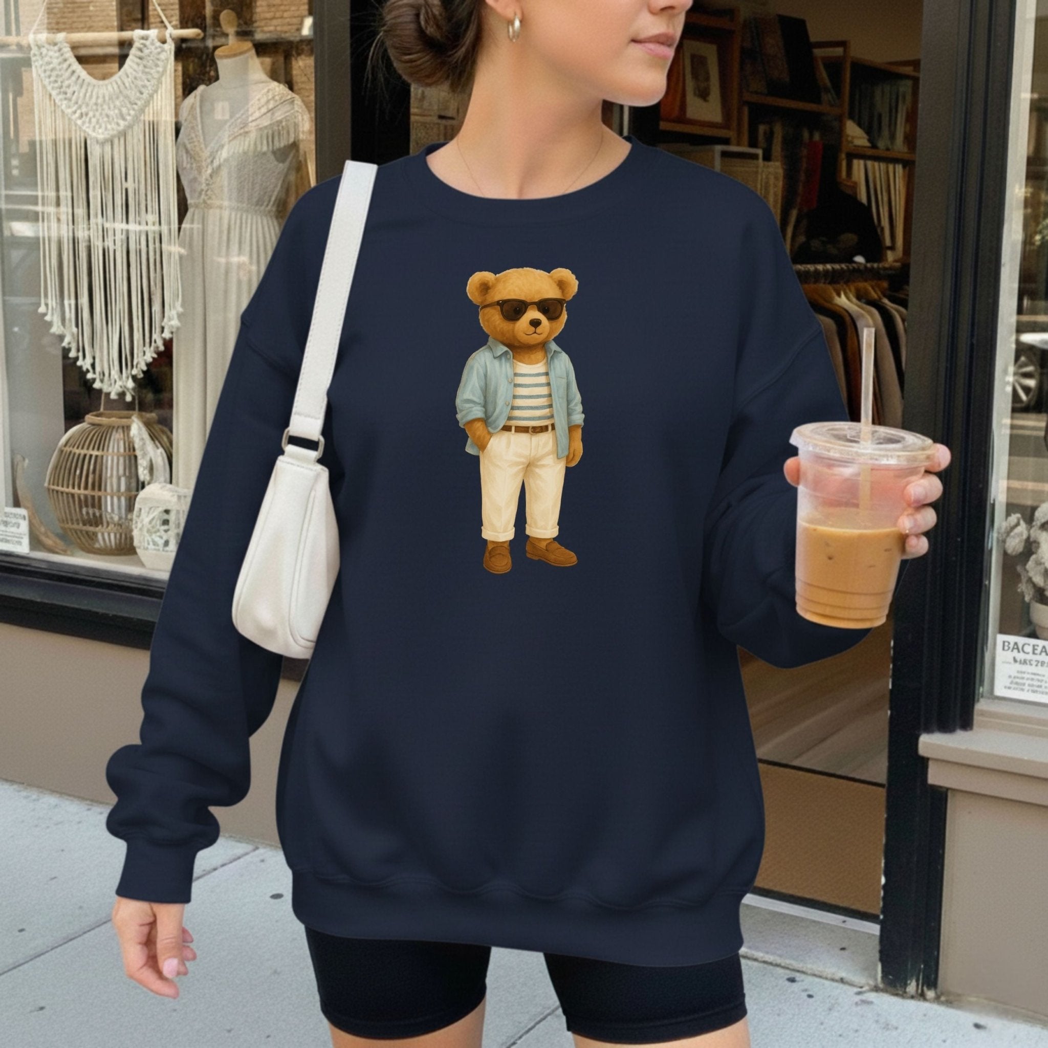 Riviera Summer Teddy Sweatshirt - Craig Michael Design