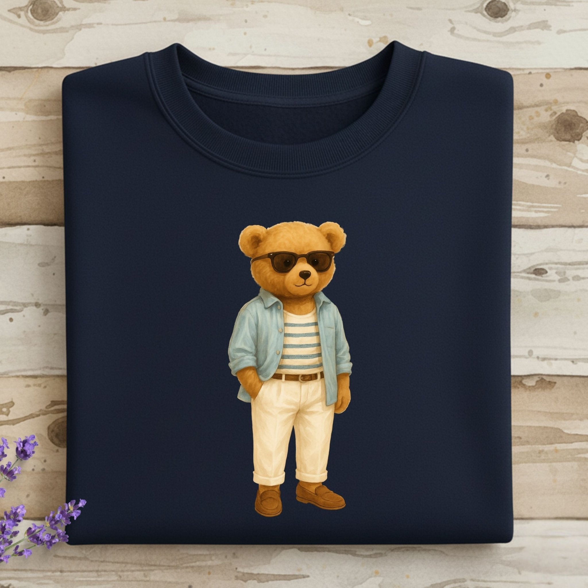Riviera Summer Teddy Sweatshirt - Craig Michael Design