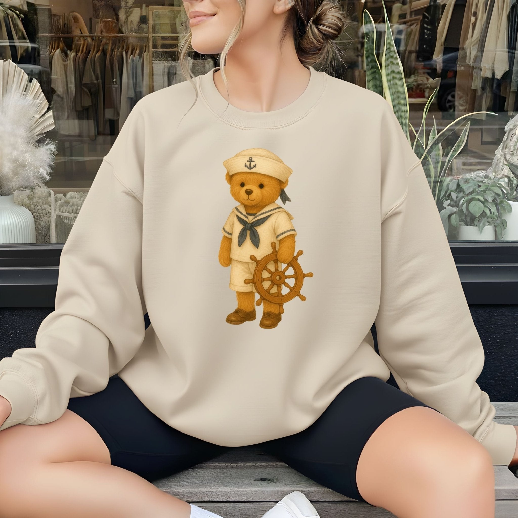 Sailor Teddy Sweatshirt - Craig Michael Design