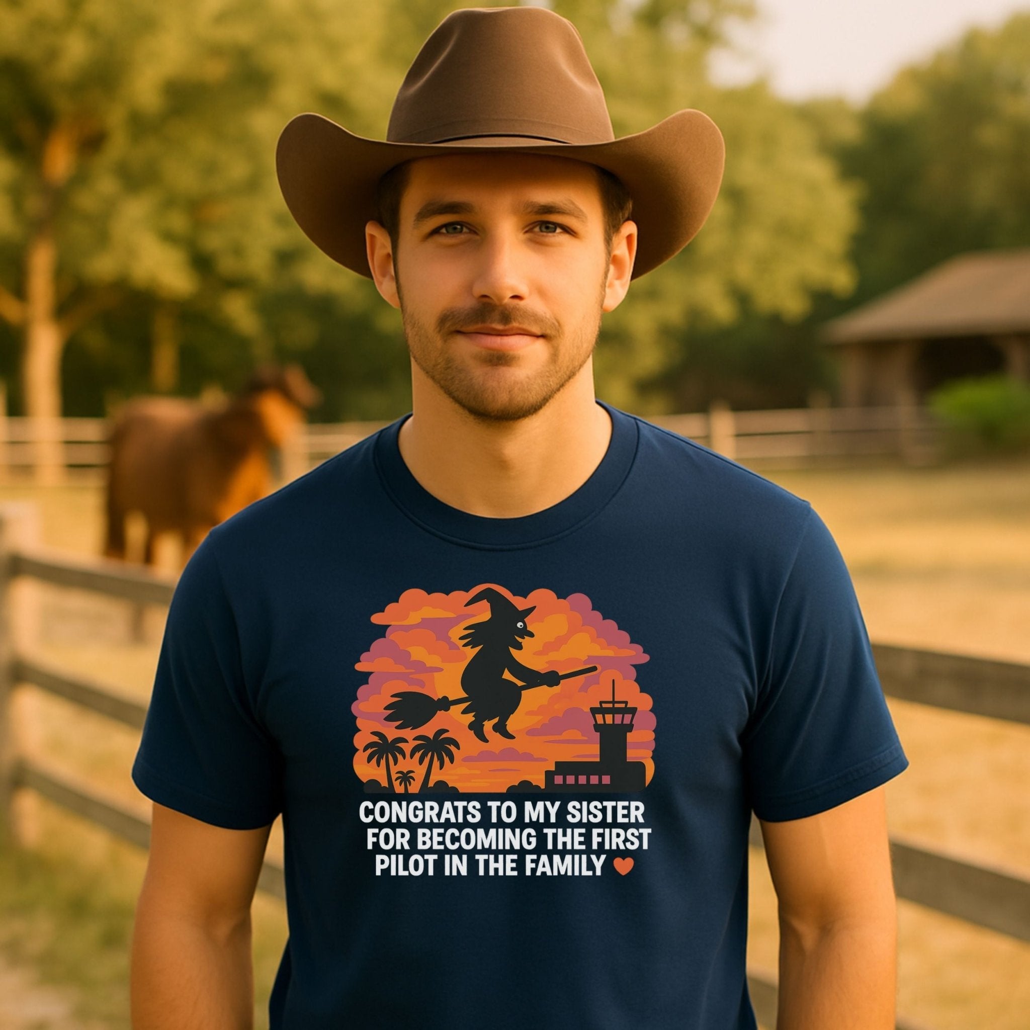 Sarcastic Sister T-Shirt, Funny Witch Broom Tee, Passive Aggressive Gift for Her - Craig Michael Design