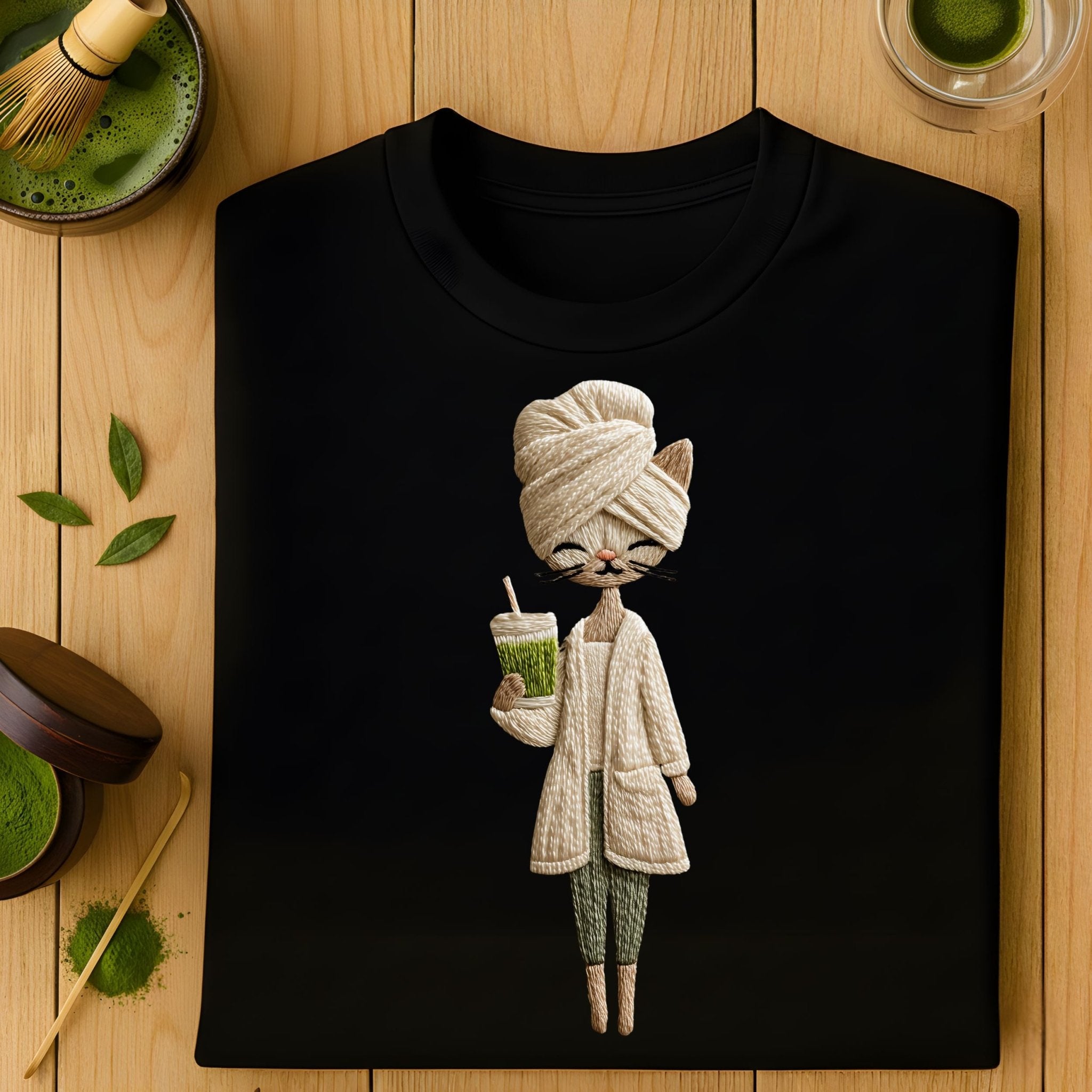Self - Care Kitty Tee – Spa Retreat Collection - Craig Michael Design
