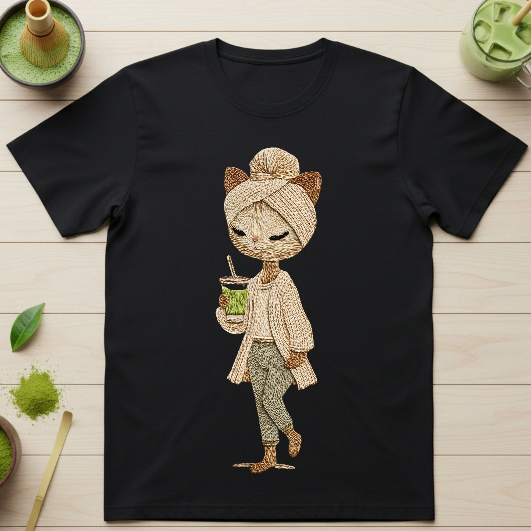 Self - Care Spa Kitty T-Shirt – Wellness Day Tee - Craig Michael Design