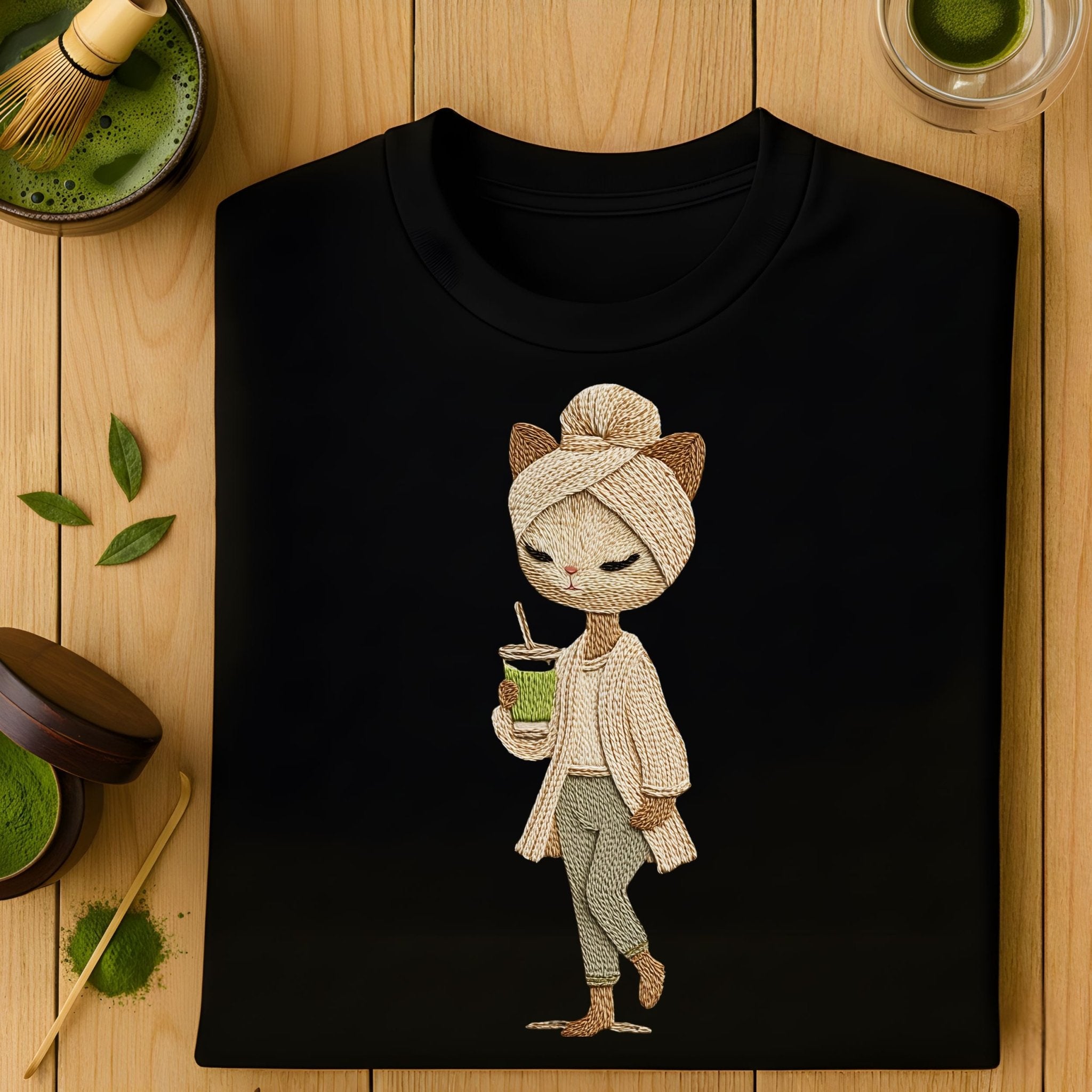 Self - Care Spa Kitty T-Shirt – Wellness Day Tee - Craig Michael Design