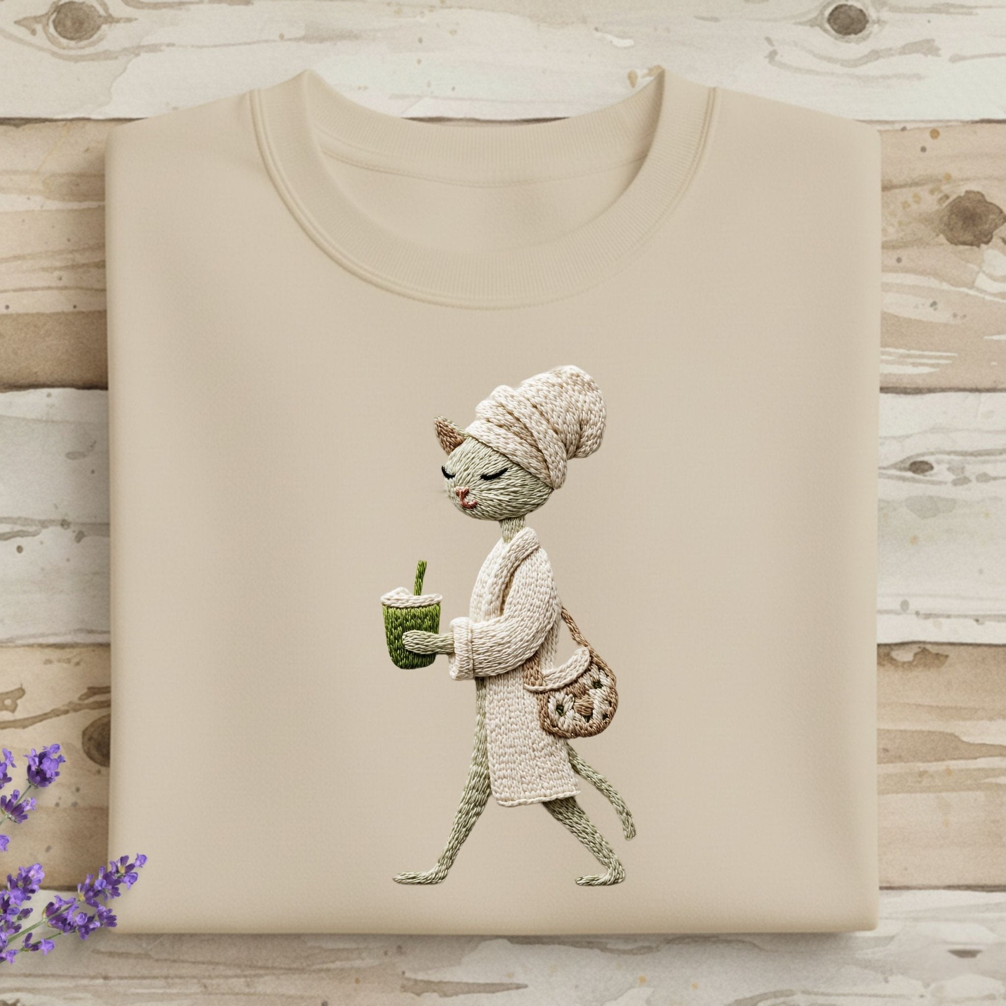 Spa Day Cat T-Shirt, Relaxing Cat, Funny Cat Shirt, Cat Lover Gift, Cute Cat T-Shirt, Unique Cat Design, Funny T-Shirt, Womens T-Shirt - Craig Michael Design