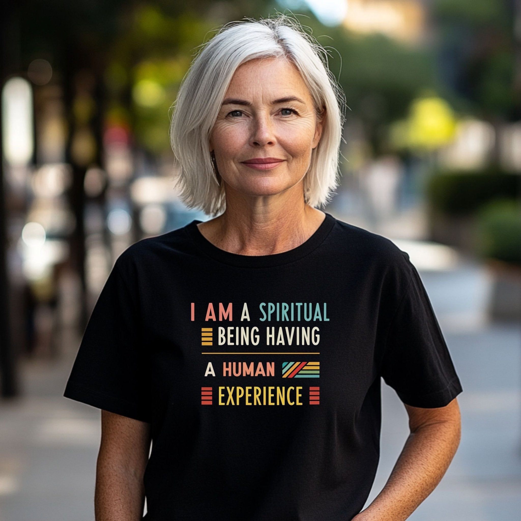 Spiritual Long Sleeve T-Shirt – Inspirational Quote - Craig Michael Design