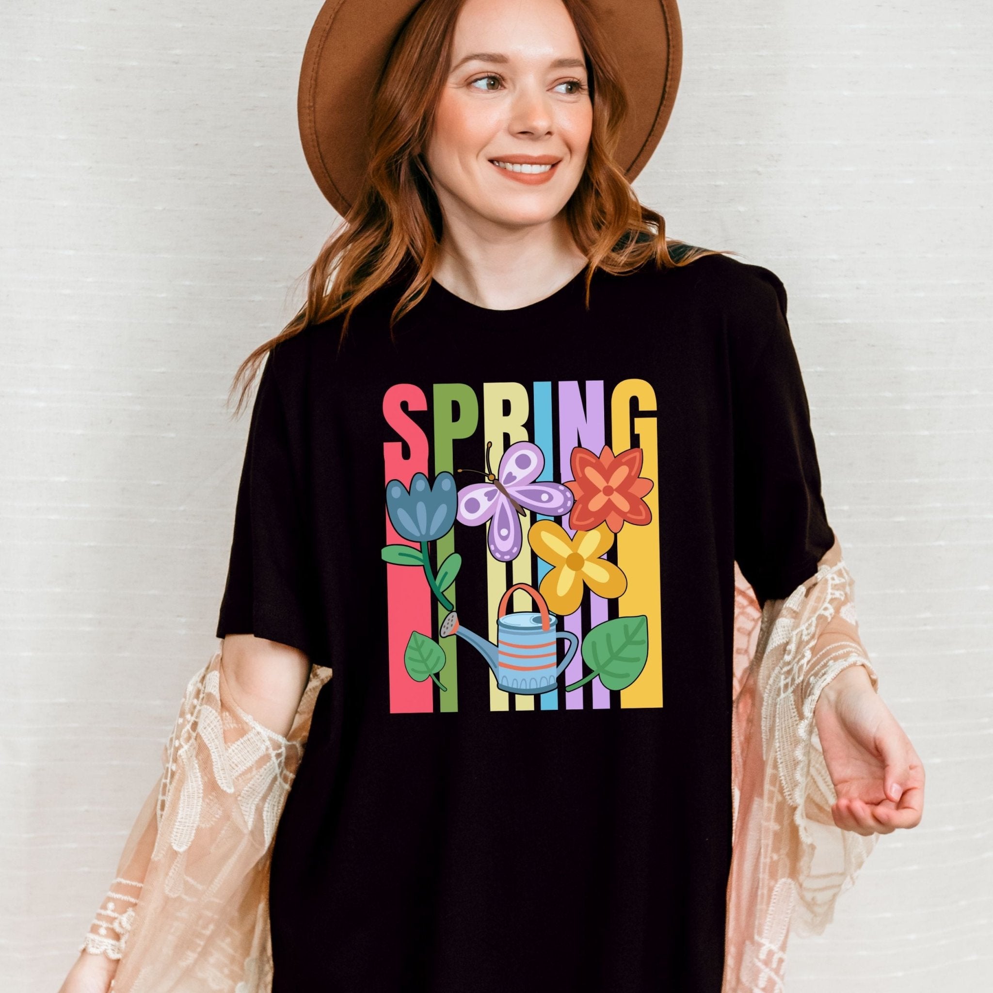 Spring Garden T-Shirt, Cute Flower Shirt - Craig Michael Design