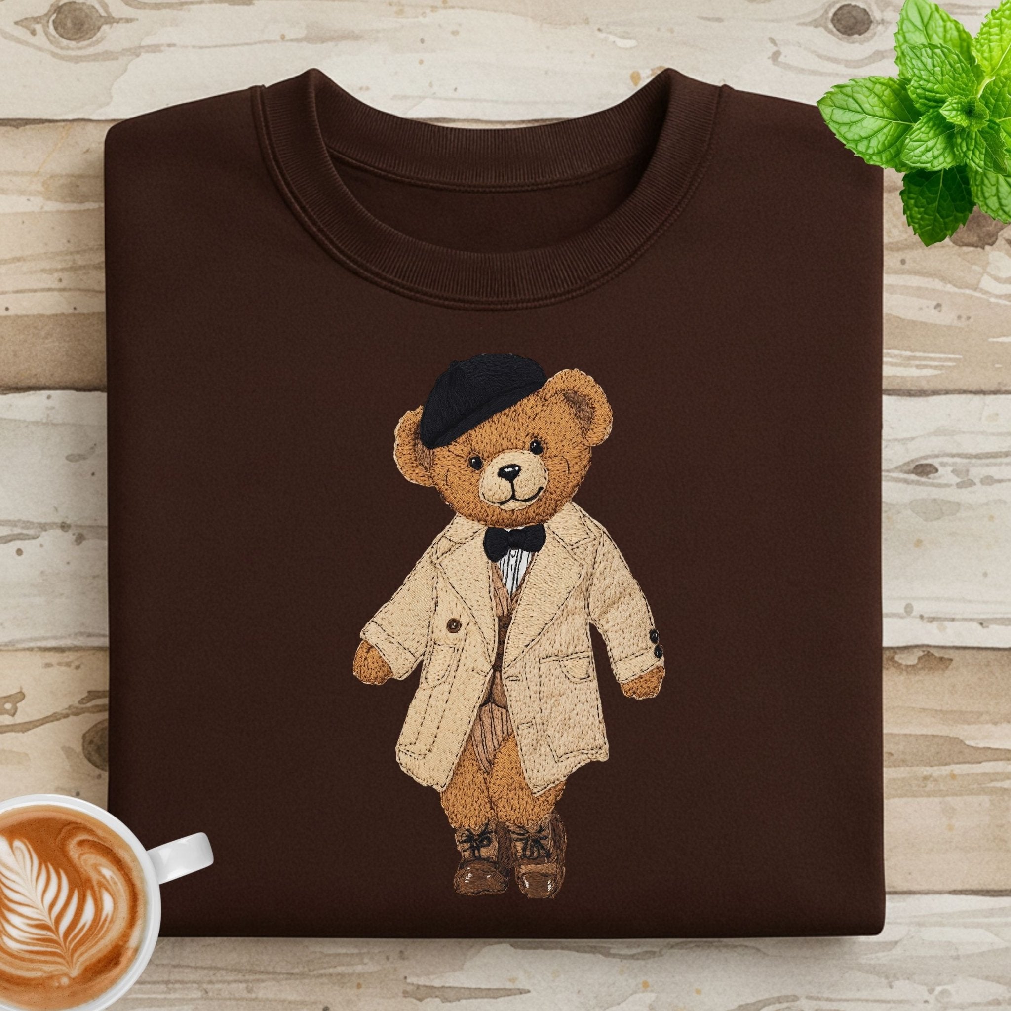 Stylish Teddy Bear Sweatshirt - Craig Michael Design