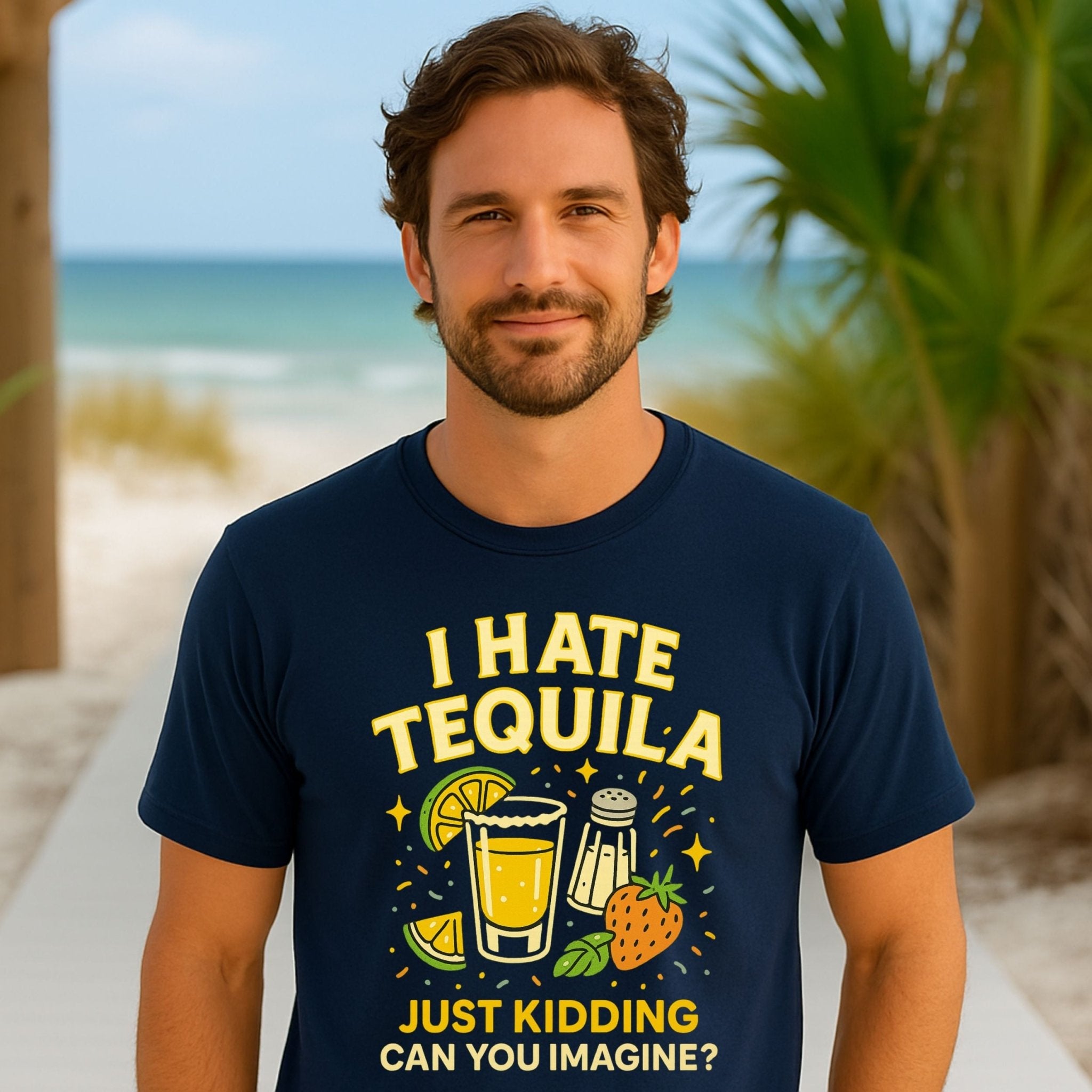 Tequila Lover T-Shirt, Funny Drinking Shirt - Craig Michael Design