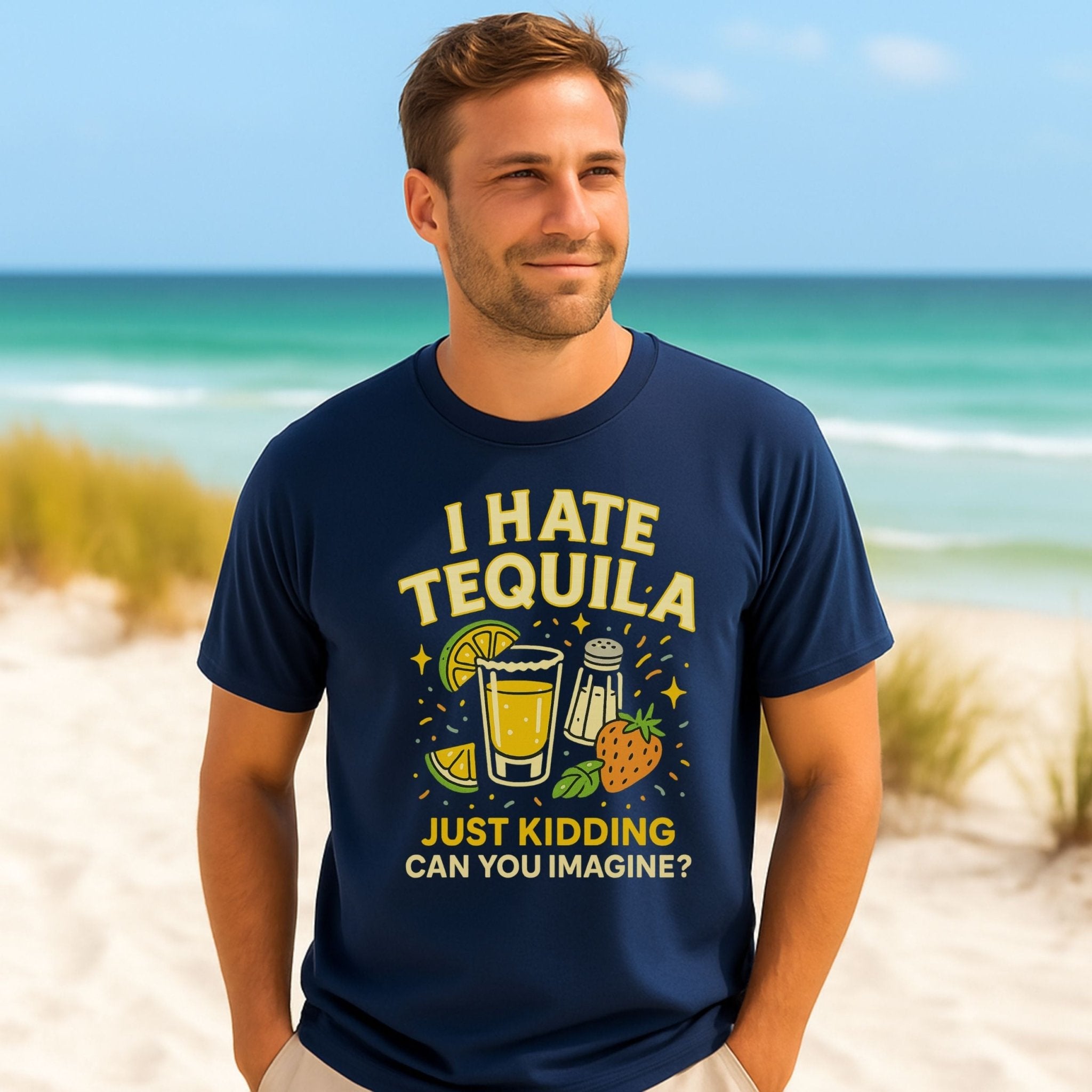 Tequila Lover T-Shirt, Funny Drinking Shirt - Craig Michael Design
