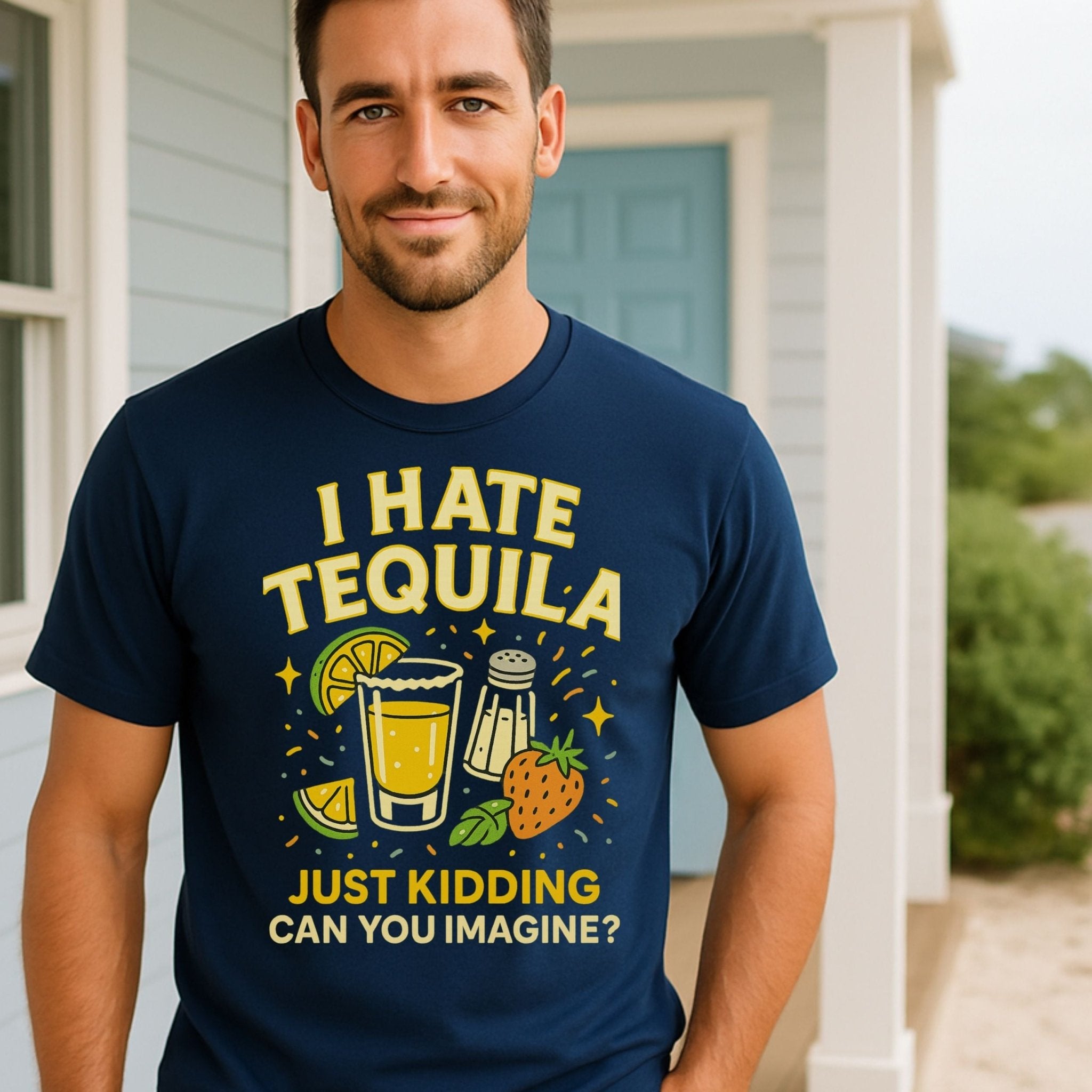 Tequila Lover T-Shirt, Funny Drinking Shirt - Craig Michael Design