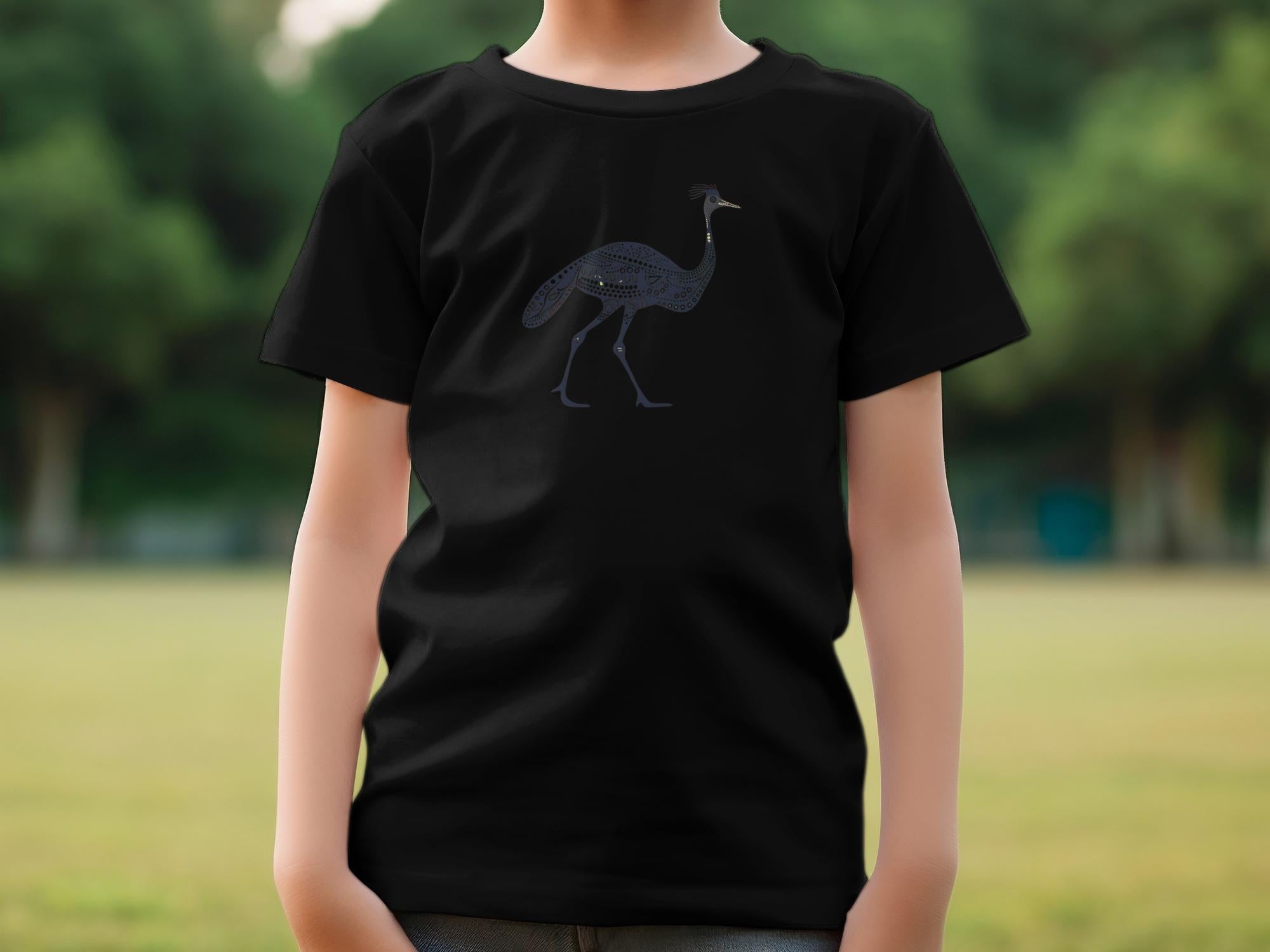 Unique Emu Bird Art T-Shirt, Modern Graphic Design Tee, Stylish Minimalist Animal Shirt, Trendy Nature Lover Apparel - Craig Michael Design