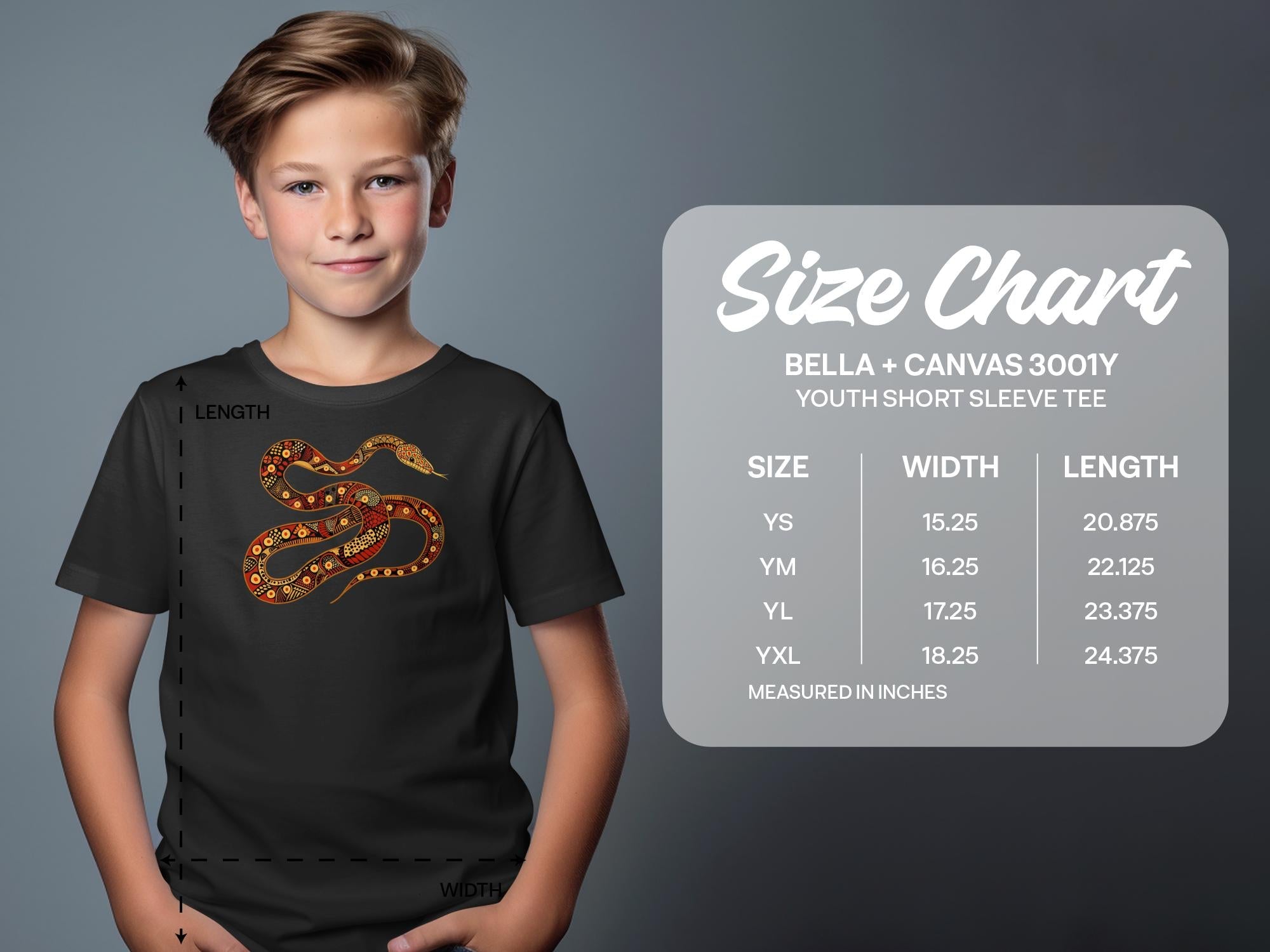 Unique Snake Art T-Shirt, Bold Serpent Graphic Tee, Tribal Design Snake Shirt, Artistic Reptile Print, Colorful Snake Illustration - Craig Michael Design