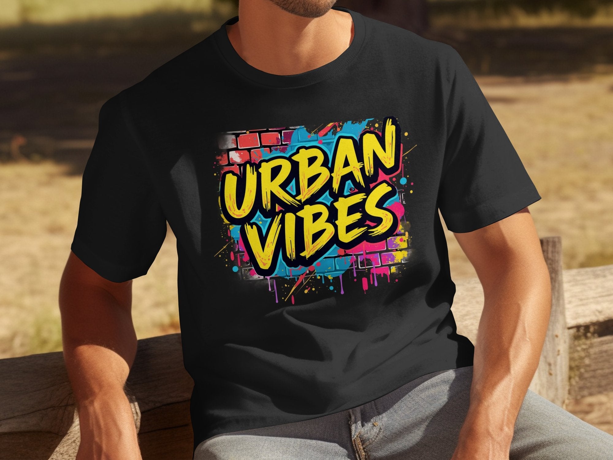 Urban Vibes Graffiti T-Shirt, Trendy Streetwear Tee, Hip Hop Inspired Graphic T-Shirt, Colorful Artistic T-Shirt Unisex - Craig Michael Design