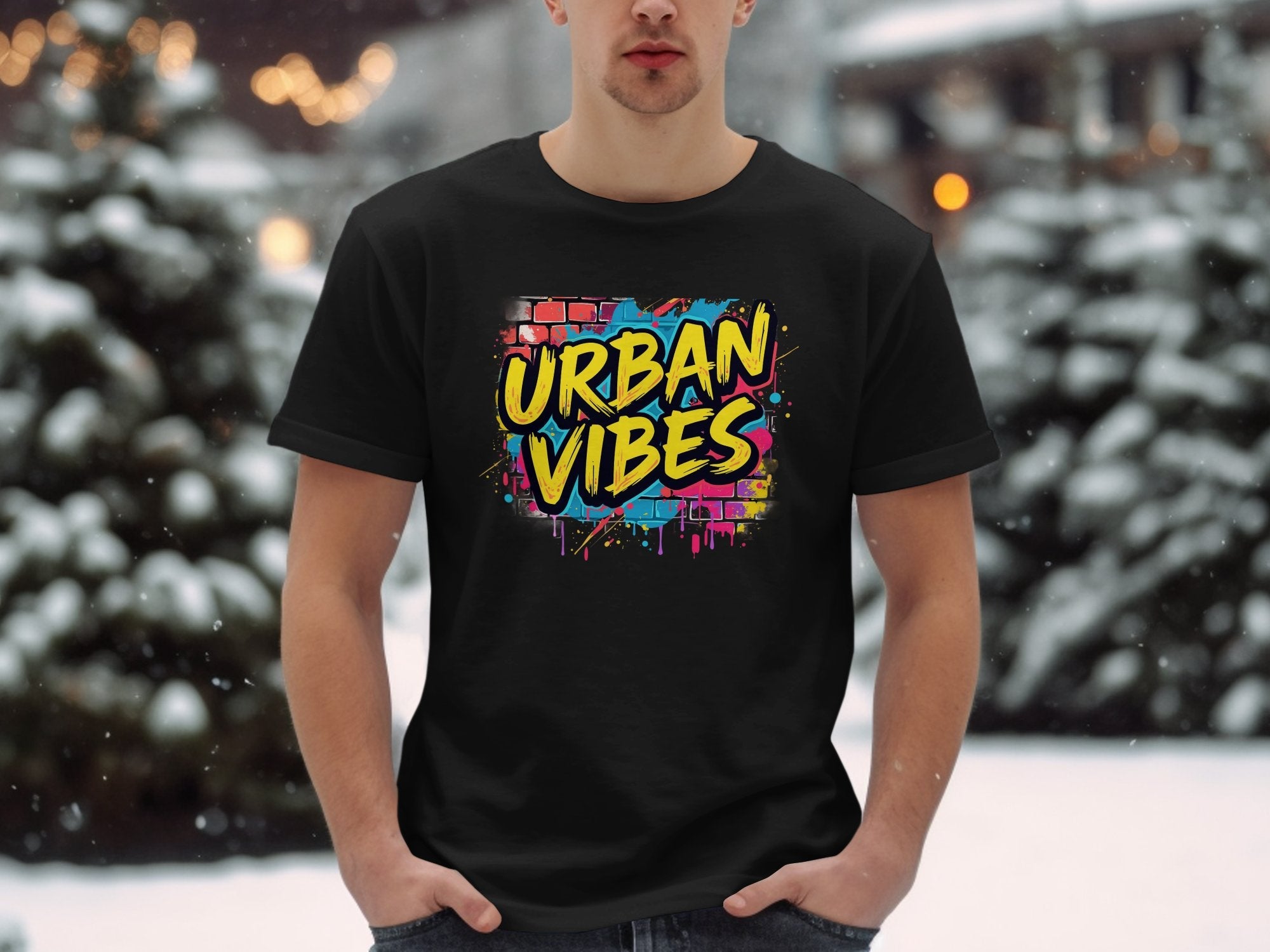 Urban Vibes Graffiti T-Shirt, Trendy Streetwear Tee, Hip Hop Inspired Graphic T-Shirt, Colorful Artistic T-Shirt Unisex - Craig Michael Design