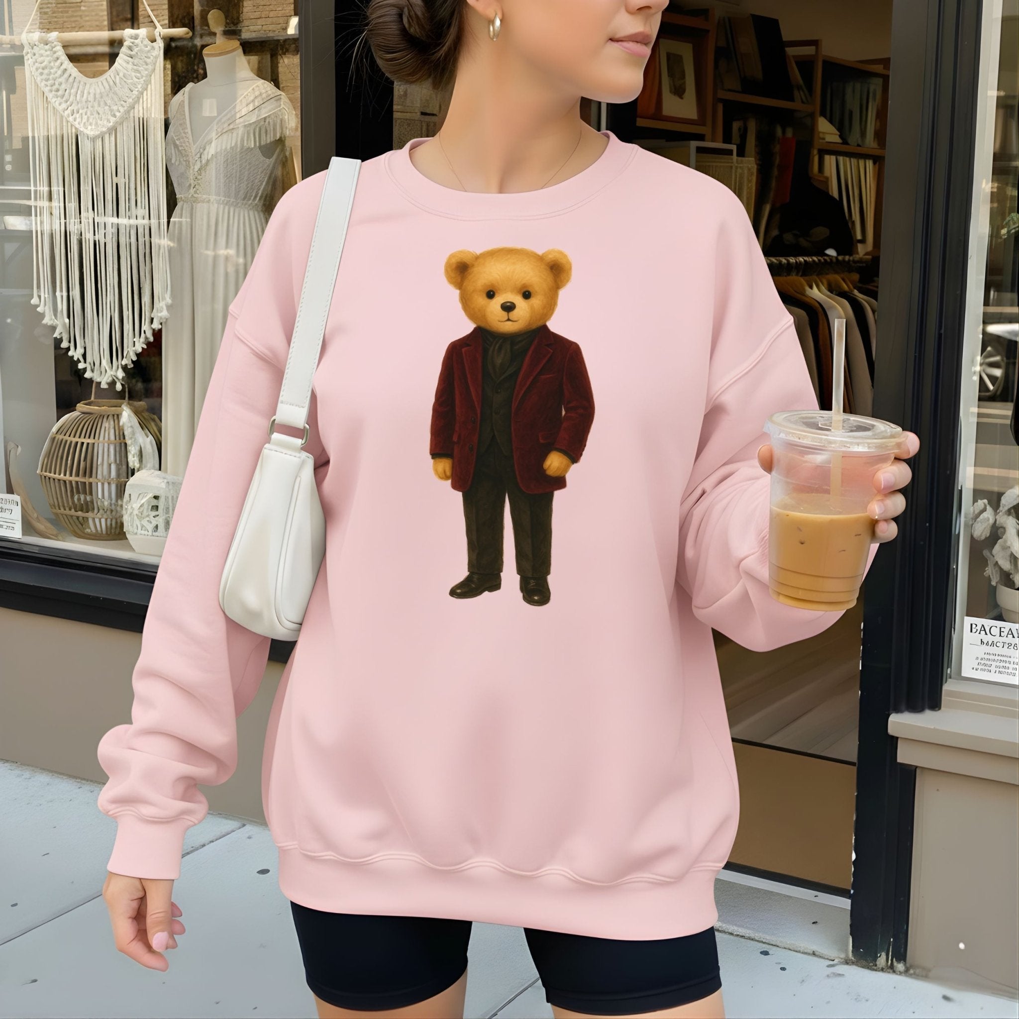 Velvet Gentleman Teddy Sweatshirt - Craig Michael Design