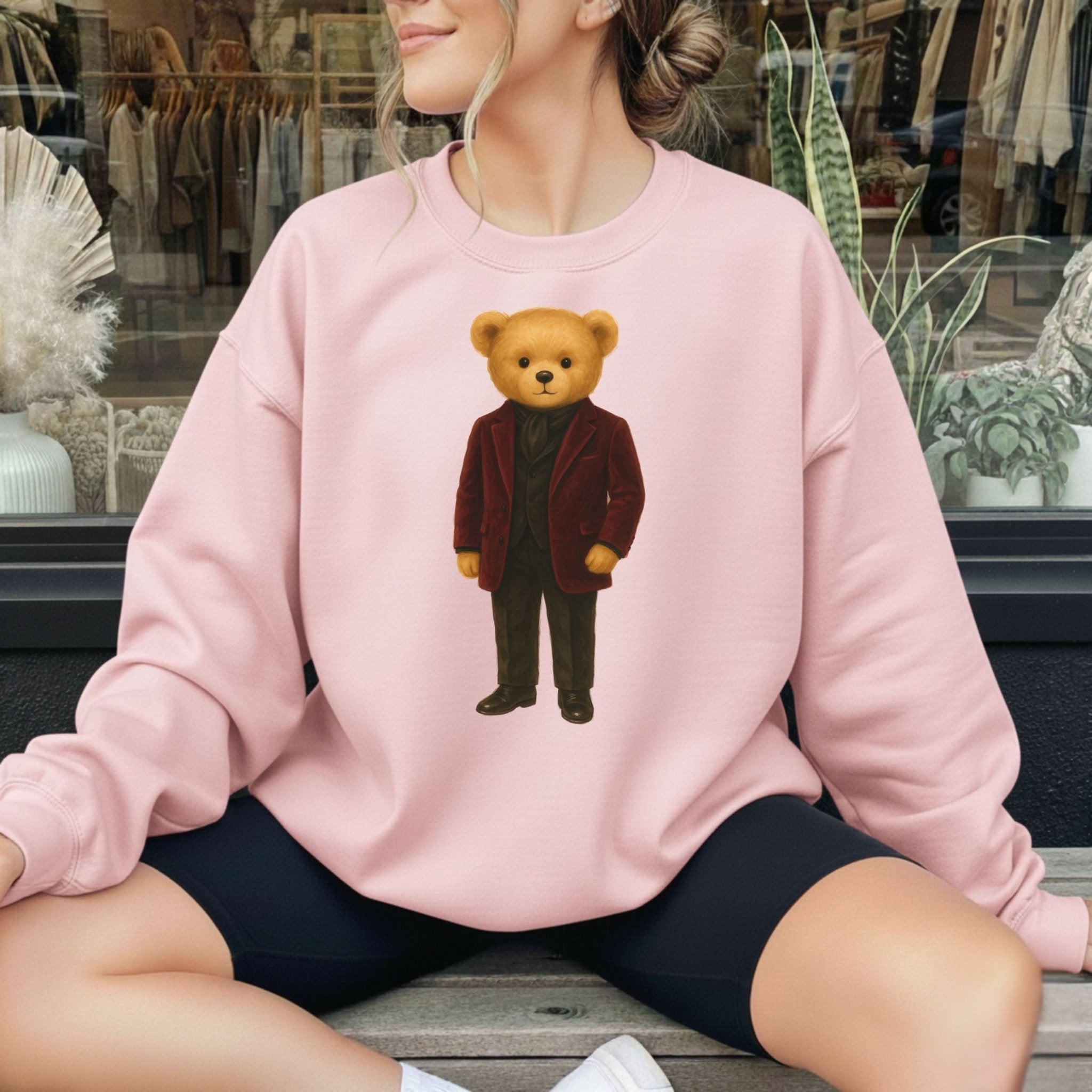 Velvet Gentleman Teddy Sweatshirt - Craig Michael Design