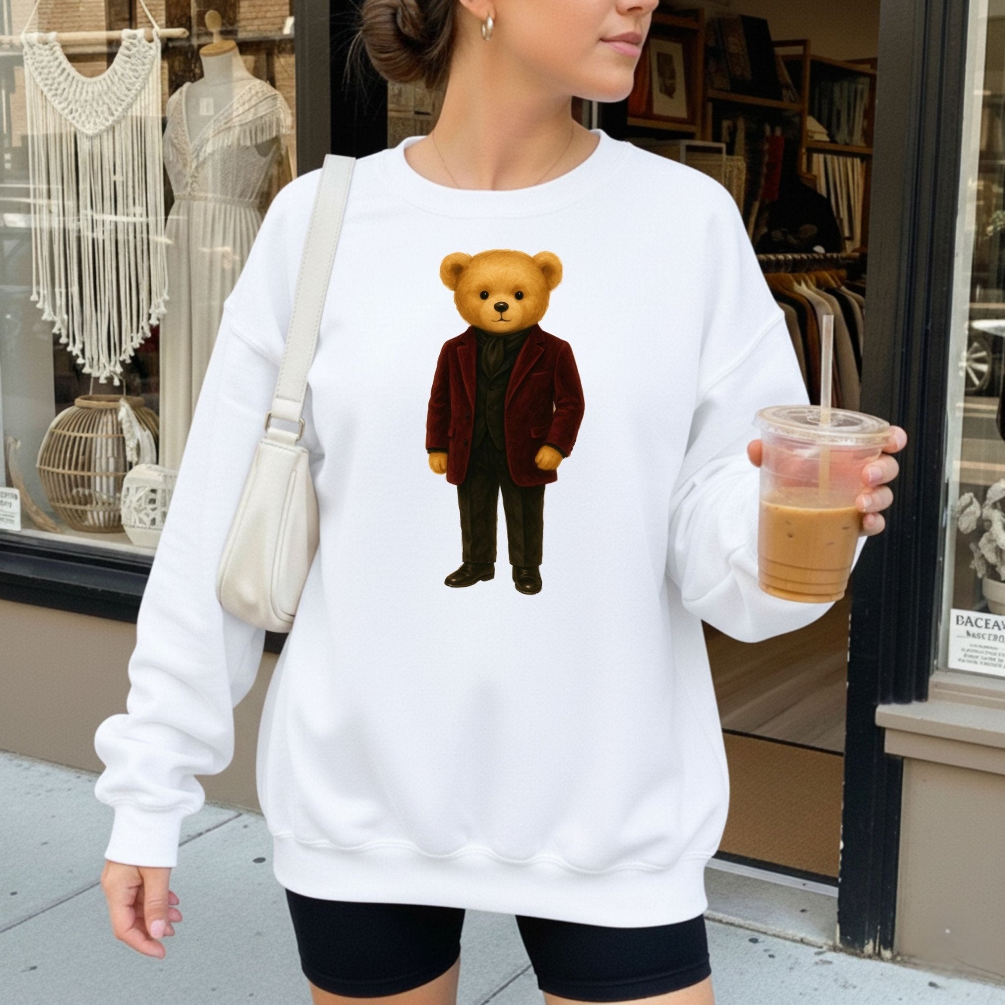 Velvet Gentleman Teddy Sweatshirt - Craig Michael Design